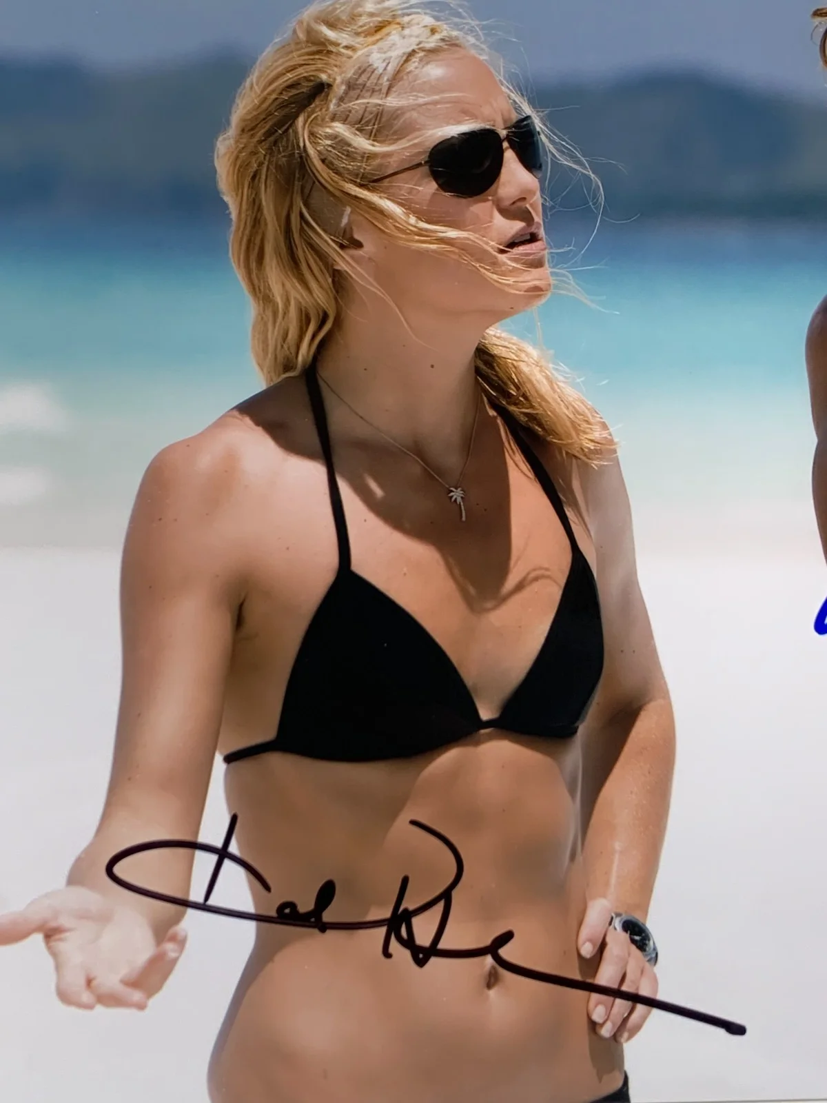 Matthew McConaughey, Kate Hudson — MATTHEW MCCONAUGHEY & KATE HUDSON signed FOOL'S GOLD photo, with COA, 8x10, изображение 2