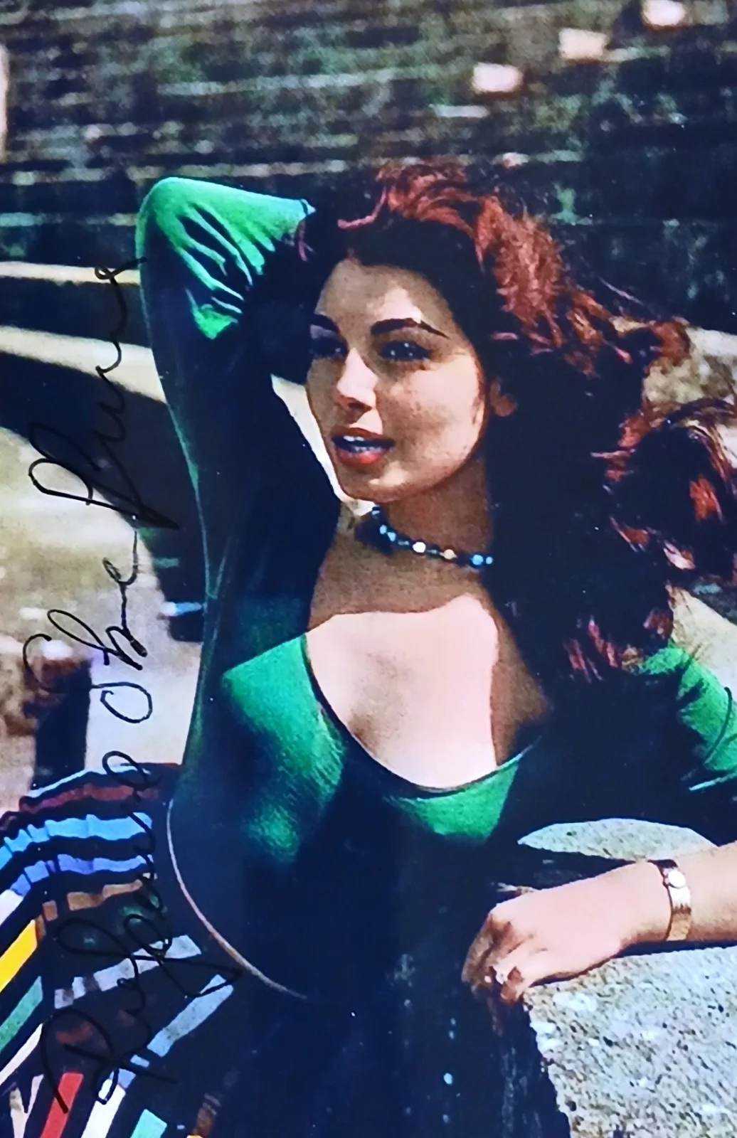 Rosanna Schiaffino — Rosanna Schiaffino, Sexy Actress, Signed Autographed Photo 6x4 in