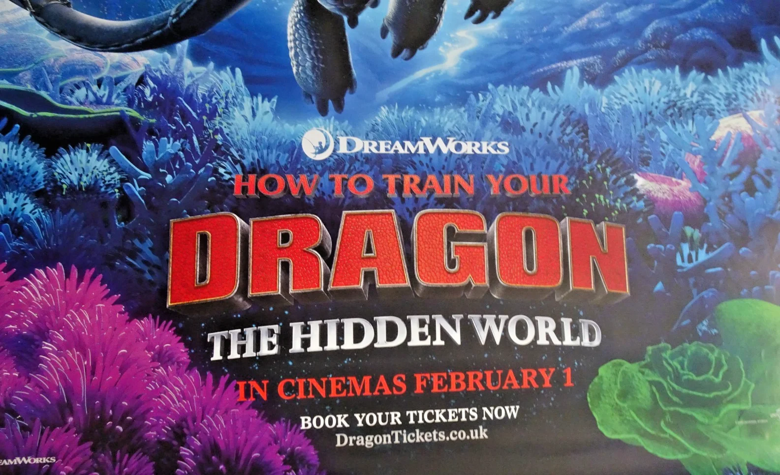 How to Train Your Dragon Poster The Hidden World Cinema One Sheet, изображение 2