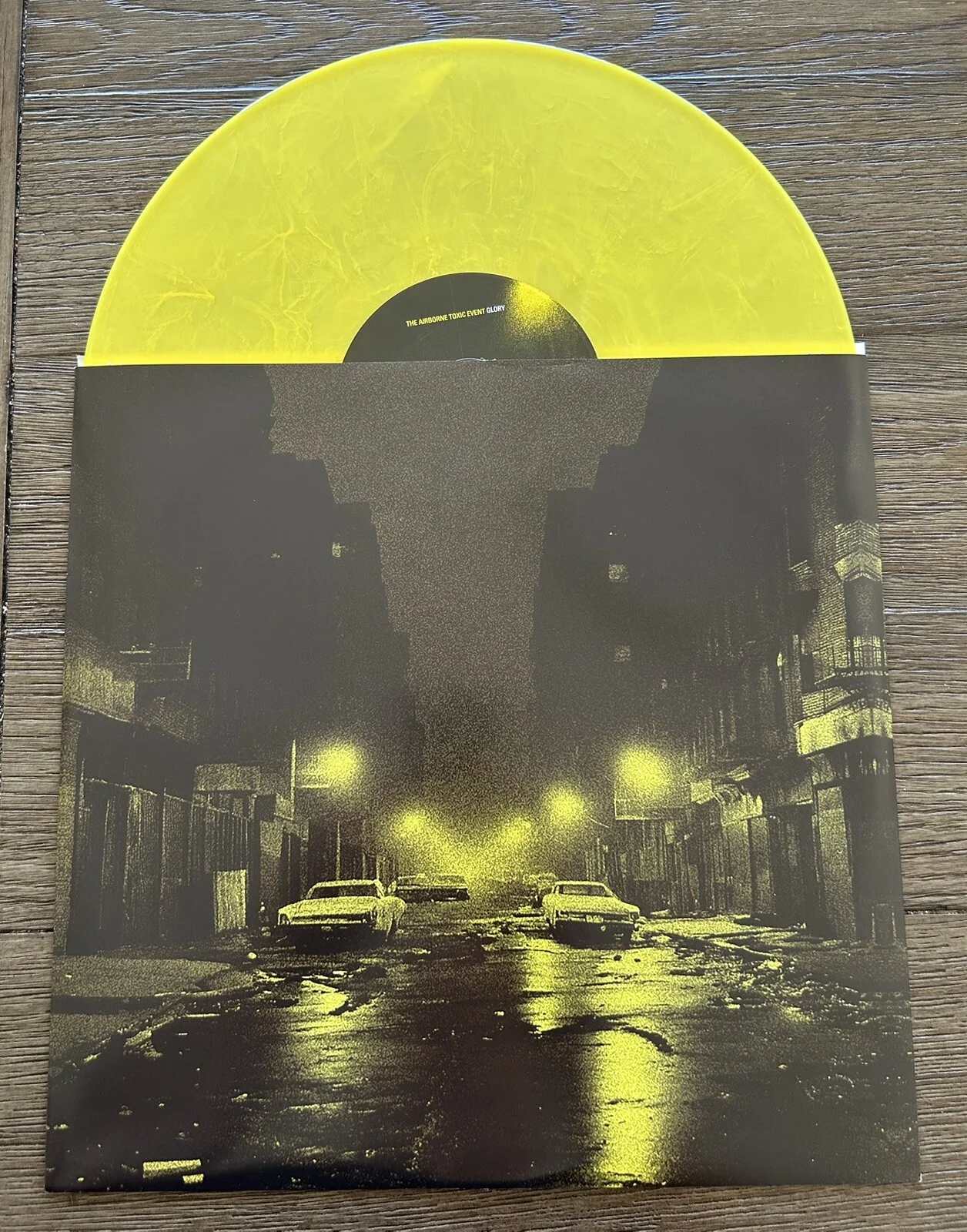 THE AIRBORNE TOXIC EVENT Glory VINYL LE Dandelion SIGNED/AUTOGRAPHED **JSA COA**, изображение 5
