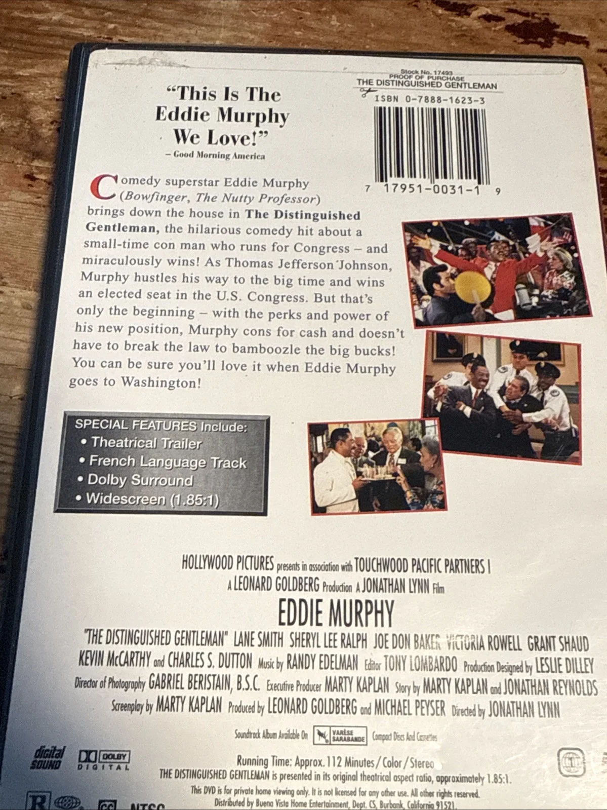 Signed DVD Case Victor Rivas River - Distinguished Gentleman, image 3