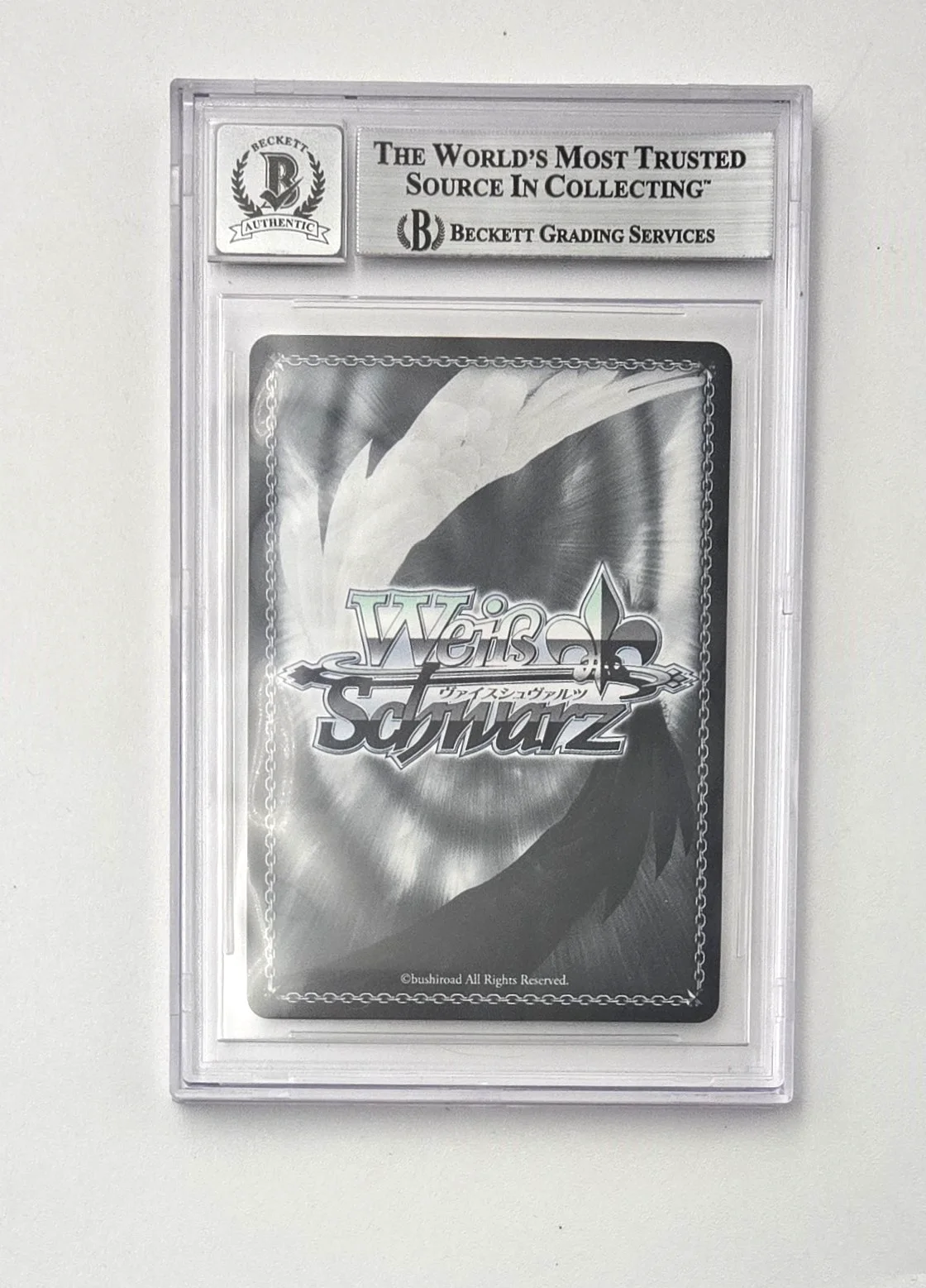 Colleen Clinkenbeard — Erza Scarlet Signed Card Colleen Clinkenbeard Fairy Tail Slab Beckett 10 Weiss 6, изображение 2