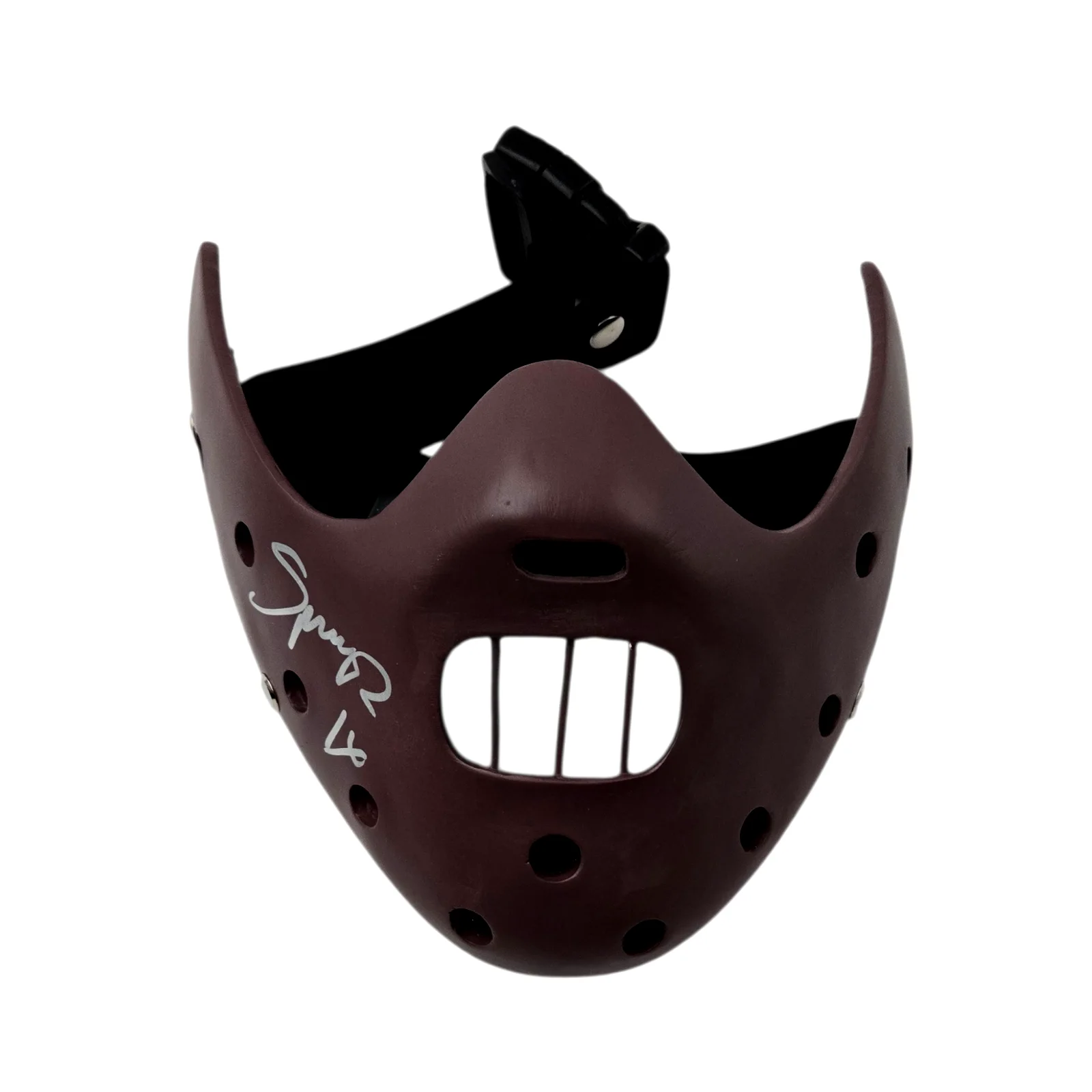 Spencer Charnas Signed Hannibal Lecter Mask Ice Nine Kills Autograph Beckett 60, изображение 2