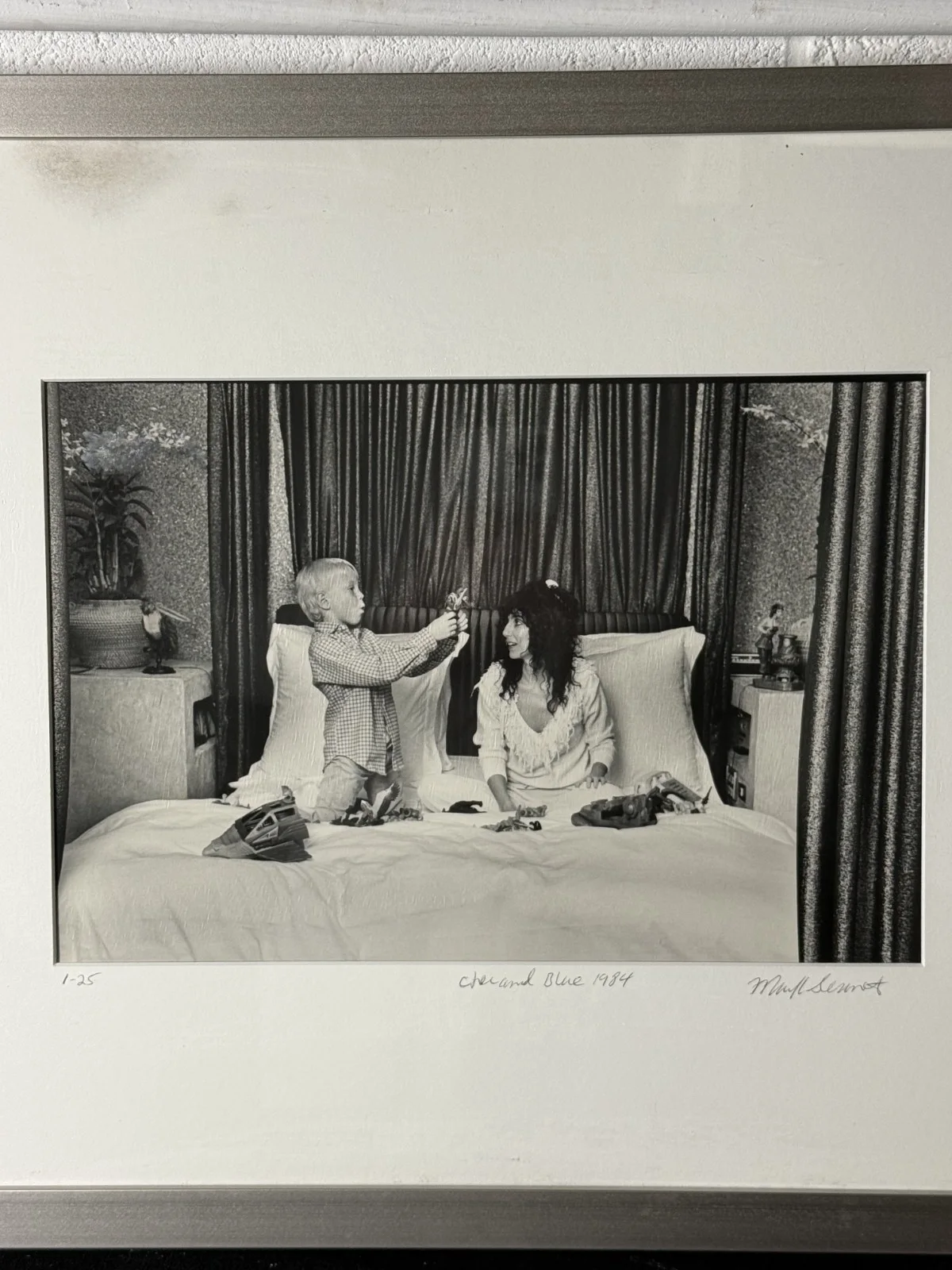 Mark Sennet Signed Limited Edition Photograph Chen and Blue, 1984, image 2