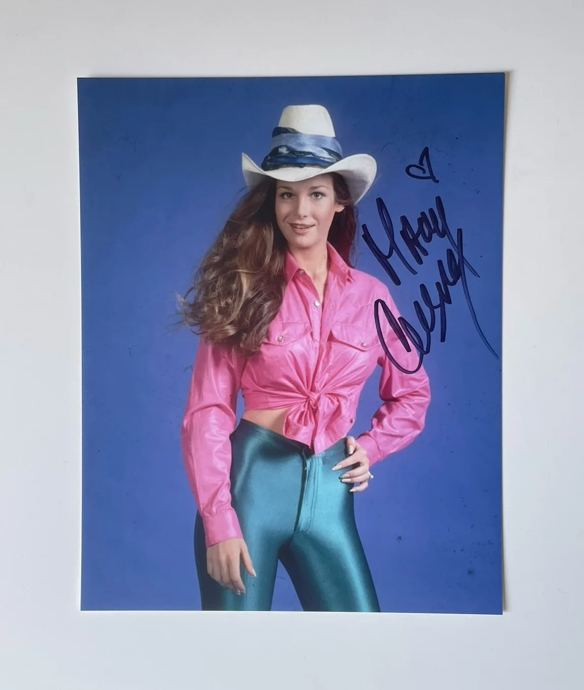 Mary Crosby — Mary Crosby Authentic Hand Signed 8x10 Photo Autograph Dallas