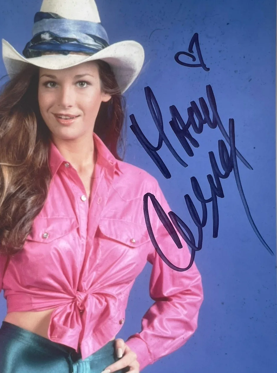 Mary Crosby — Mary Crosby Authentic Hand Signed 8x10 Photo Autograph Dallas, изображение 2