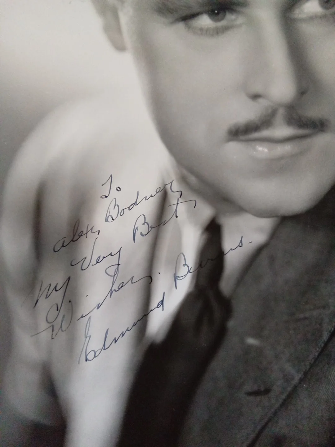 Edmund Burns Signed 8x10 Photo JSA Authenticated Silent Film Movie Star, изображение 3