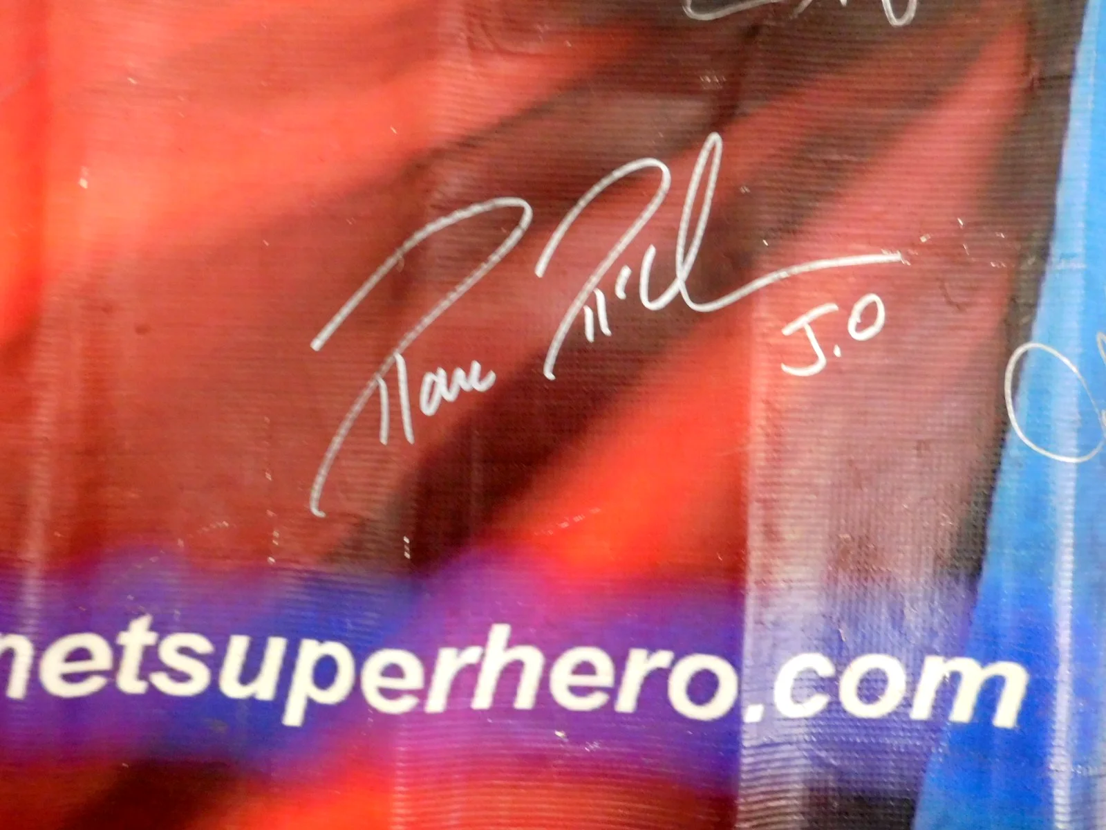 Superman 34x47 Banner 5 Signed Sarah Douglas, Margot Kidder, Jack O'Hallan + BRC, изображение 3