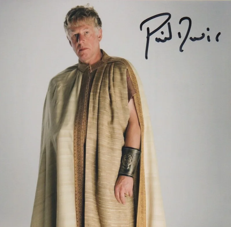 PHIL DAVIS hand-signed DOCTOR WHO color 8x10 w/ uacc rd coa THE FIRES OF POMPEII, изображение 2