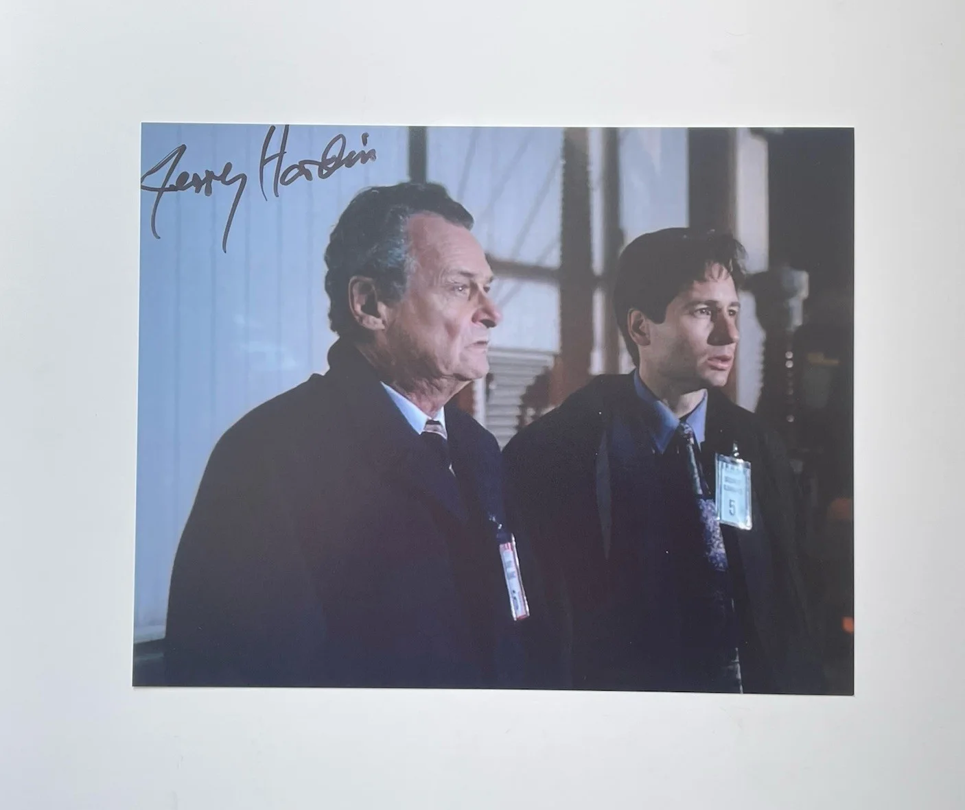 Jerry Hardin — Jerry Hardin Authentic Hand signed 8x10 photo Autograph The X-Files