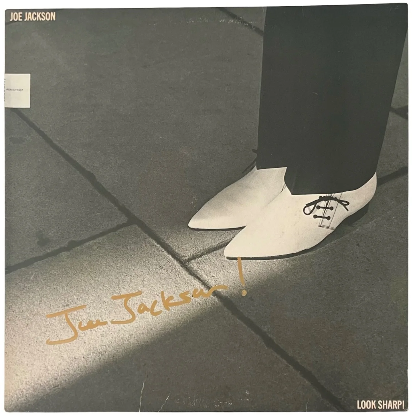 Joe Jackson Signed Look Sharp! Vinyl Record JSA COA CI14461, image 2