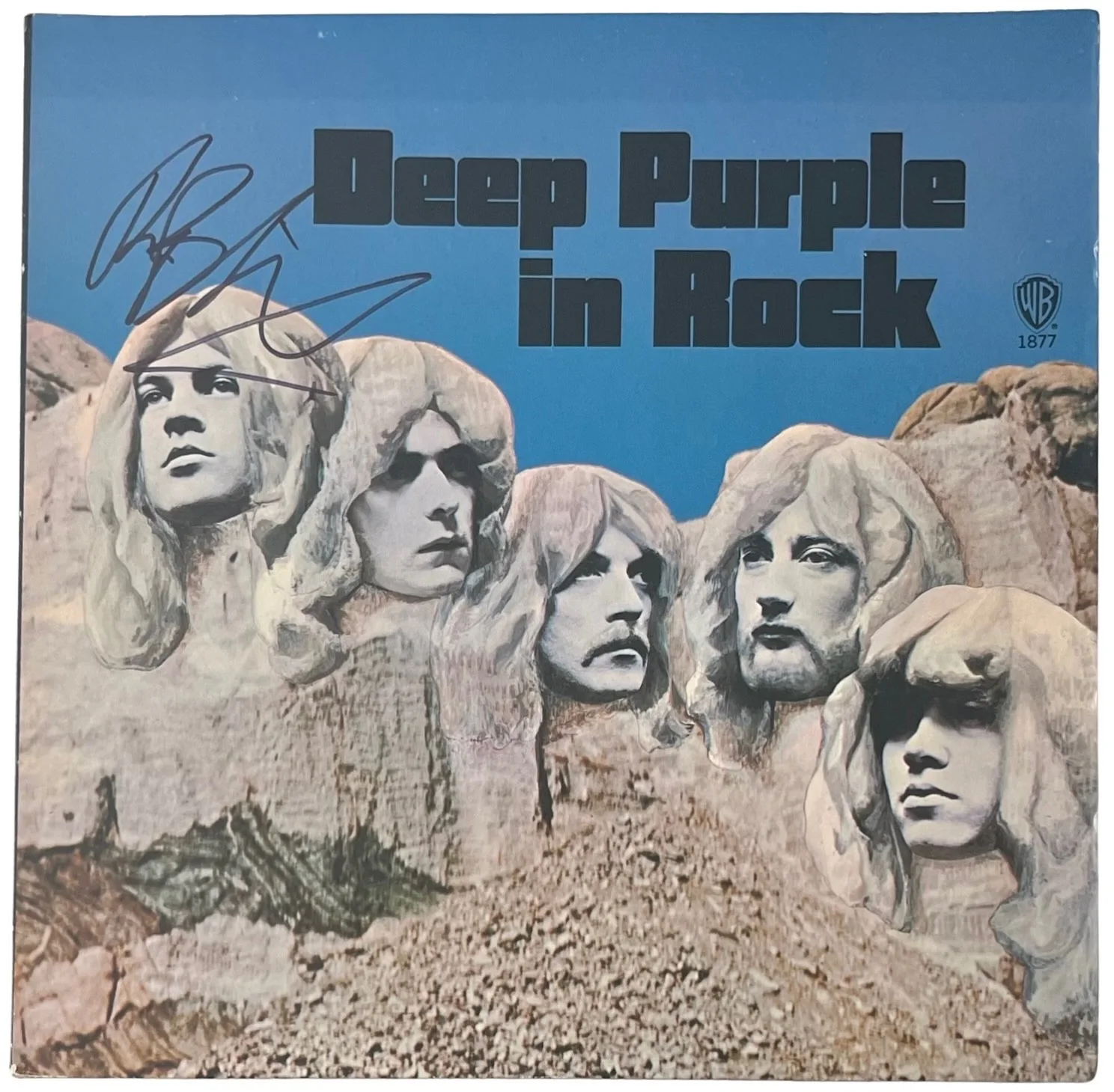 Ritchie Blackmore Signed Deep Purple In Rock Vinyl Record JSA COA CH47948, image 2