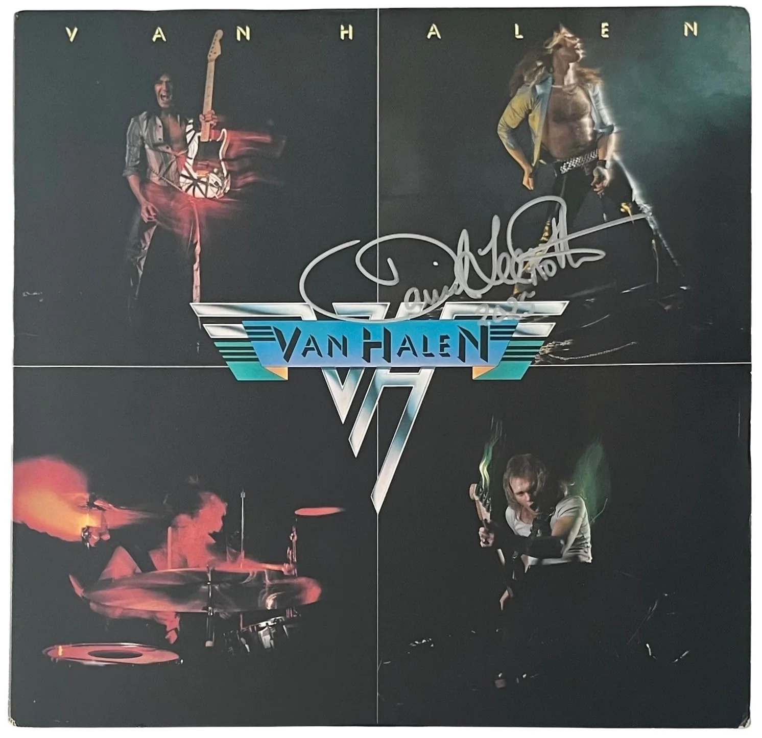 David Lee Roth Signed Van Halen Self-Titled Debut Vinyl Record JSA COA CI14476, изображение 2