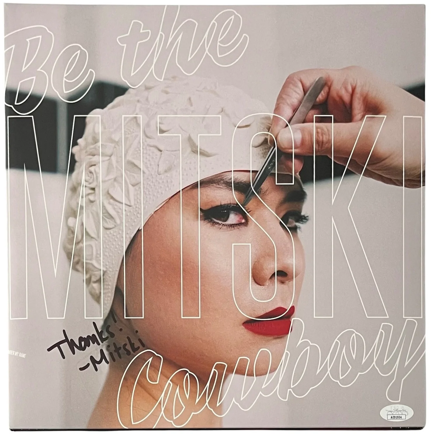 Mitski Signed Be The Cowboy Vinyl Record JSA COA AE91934, image 2