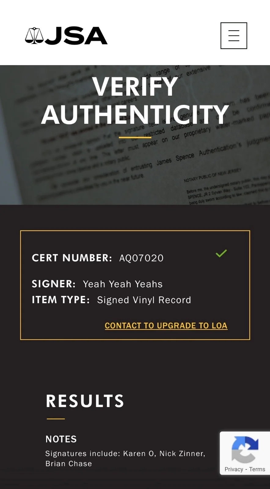 Yeah Yeah Yeahs x3 Karen O Nick Zinner & Brian Chase Signed Fever To Tell JSA, image 4