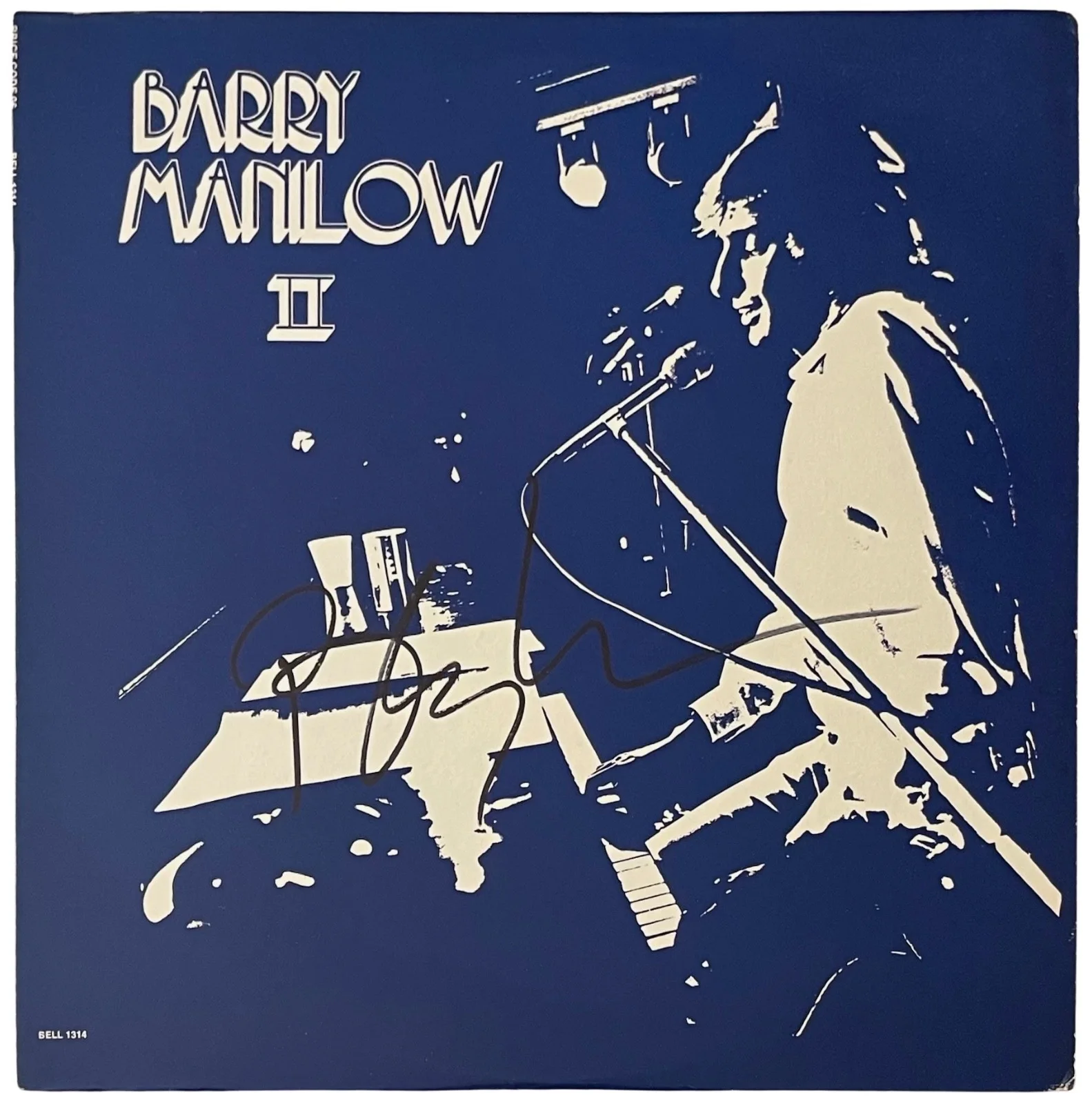 Barry Manilow Signed Barry Manilow II 2 Vinyl Record JSA COA CL51146, изображение 2