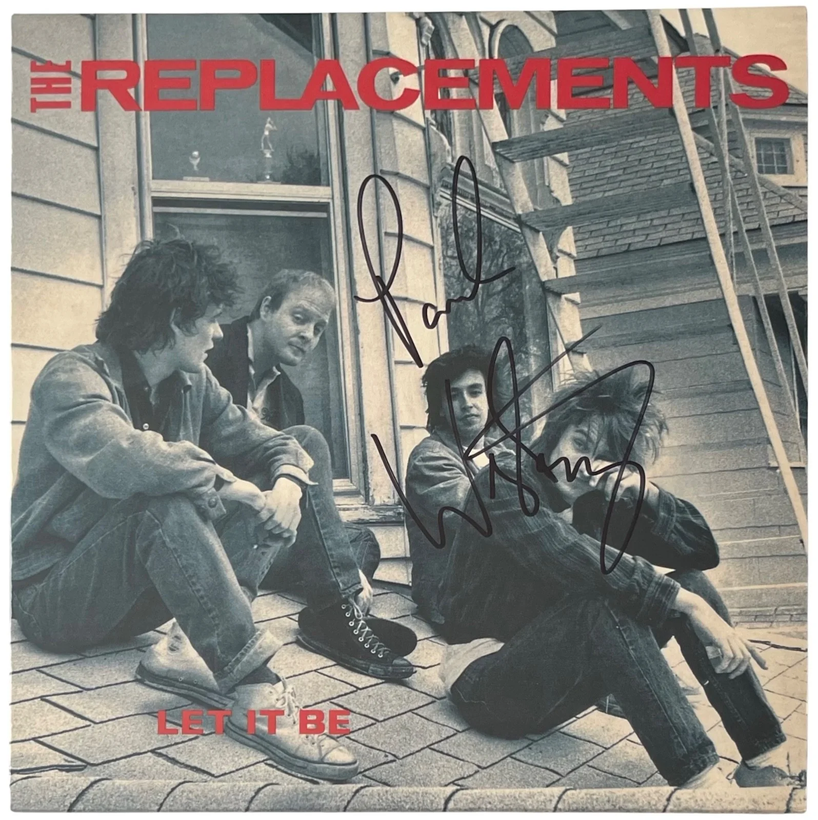 Paul Westerberg Signed The Replacements Let It Be Vinyl Record JSA COA CH47989, image 2