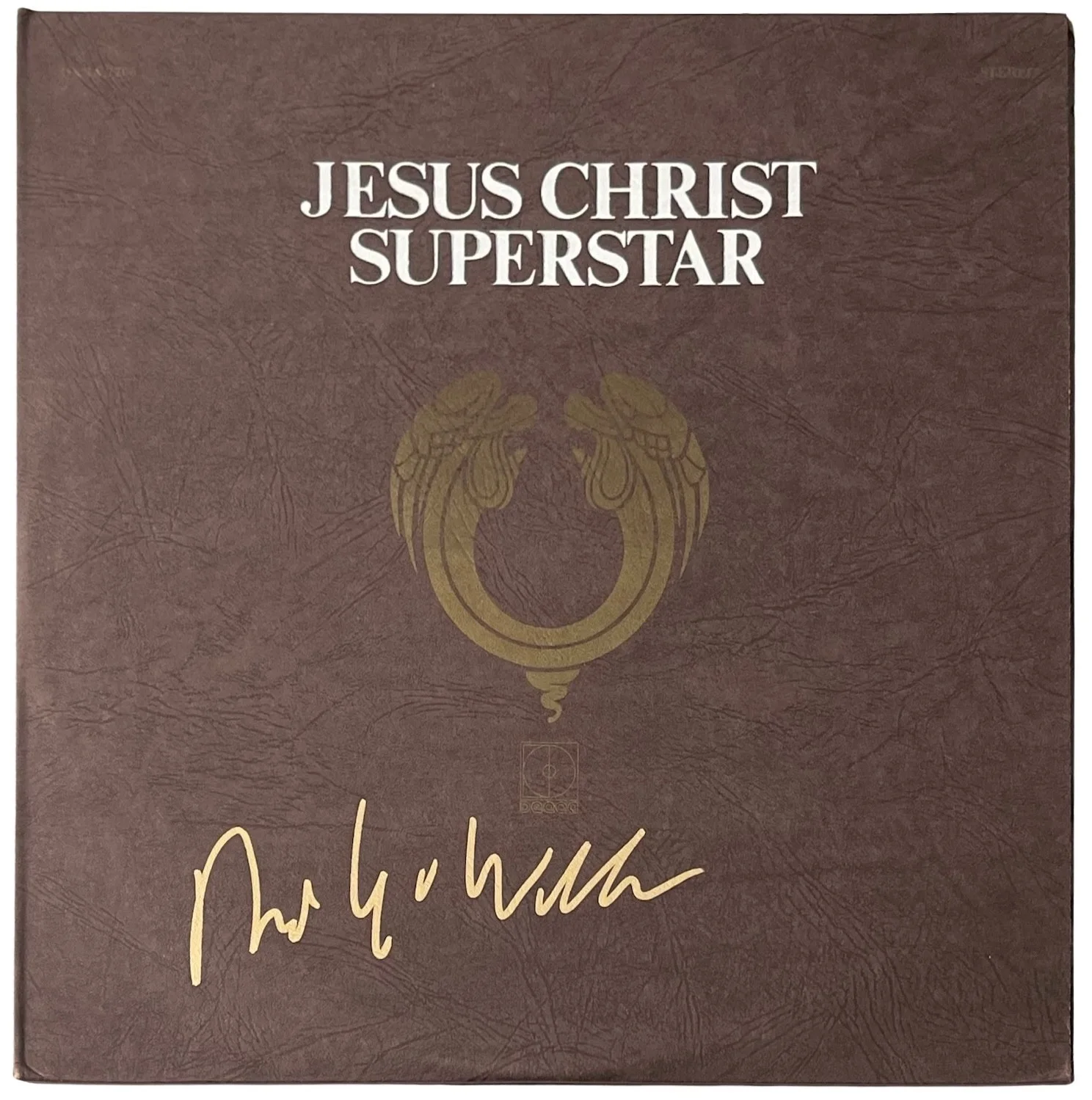 Andrew Lloyd Webber Signed Jesus Christ Superstar Vinyl Record JSA COA CH47963, изображение 2