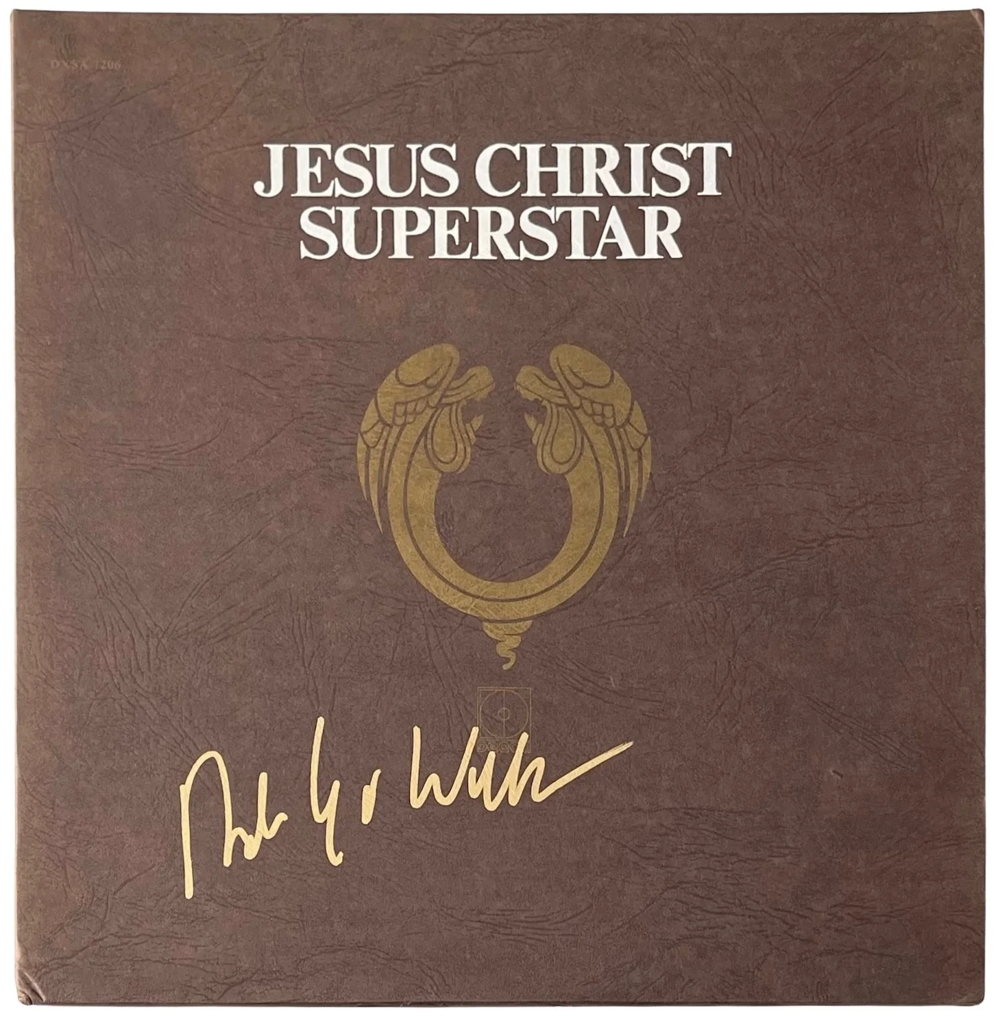 Andrew Lloyd Webber Signed Jesus Christ Superstar Vinyl Record JSA COA CI14527, изображение 2