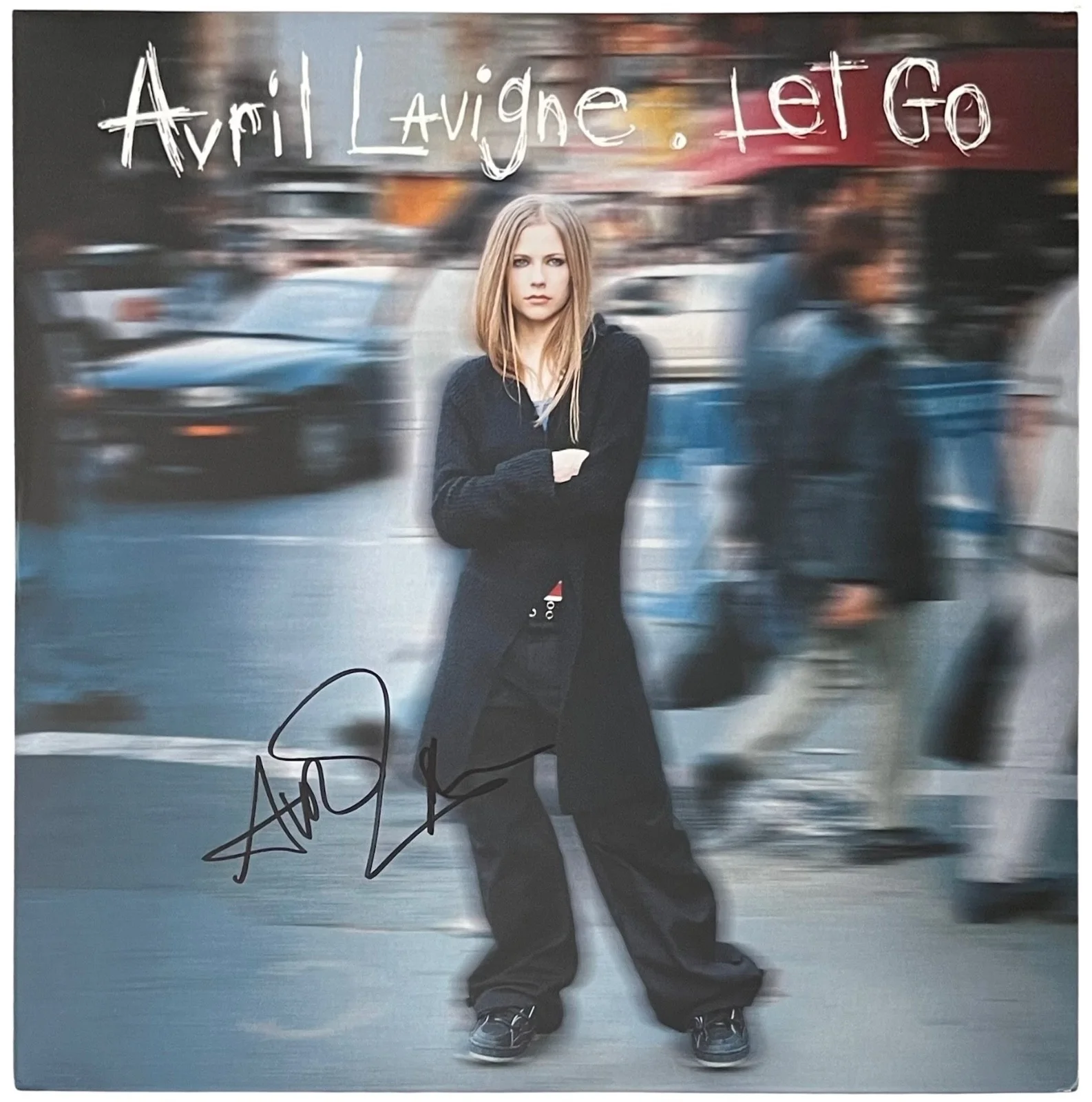 Avril Lavigne Signed Let Go Vinyl Record JSA COA CI14573, изображение 2