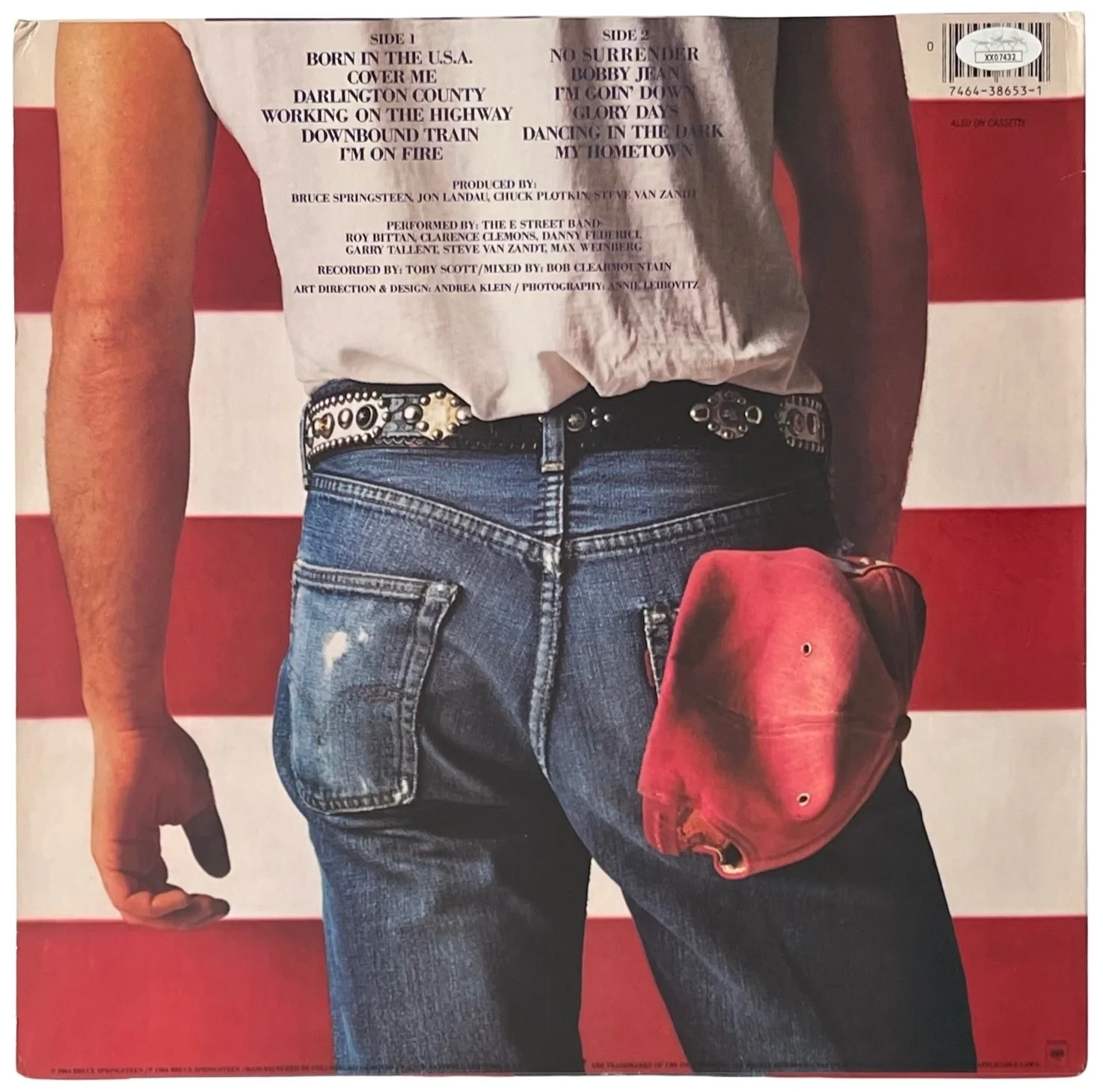 Bruce Springsteen Signed Born In The U.S.A. Vinyl Record JSA LOA XX07432, изображение 4