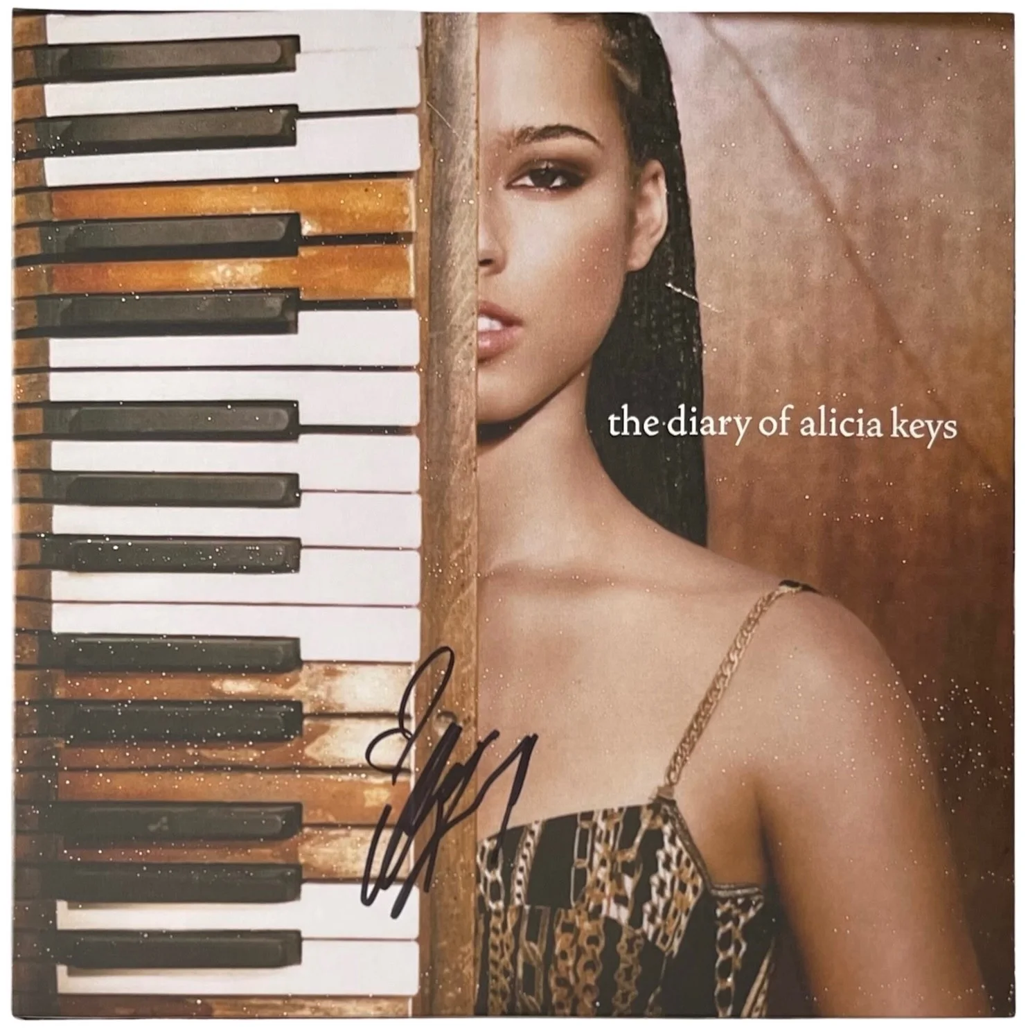 Alicia Keys Signed The Diary Of Alicia Keys Vinyl Record JSA COA CI14449, image 2