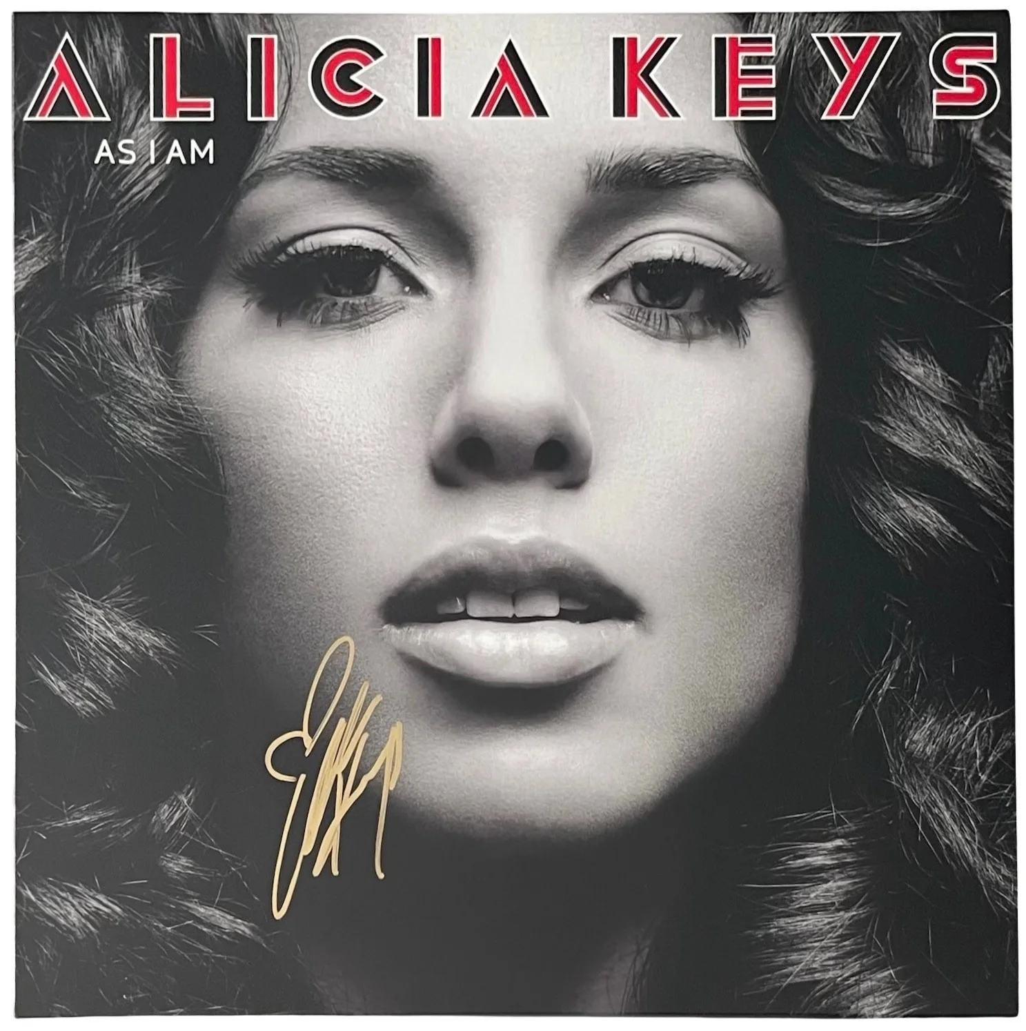 Alicia Keys Signed As I Am Vinyl Record JSA COA CI14451, image 2