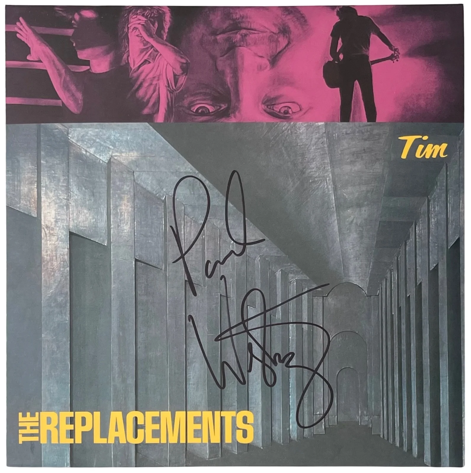 Paul Westerberg Signed The Replacements Tim Vinyl Record JSA COA CH47988, image 2