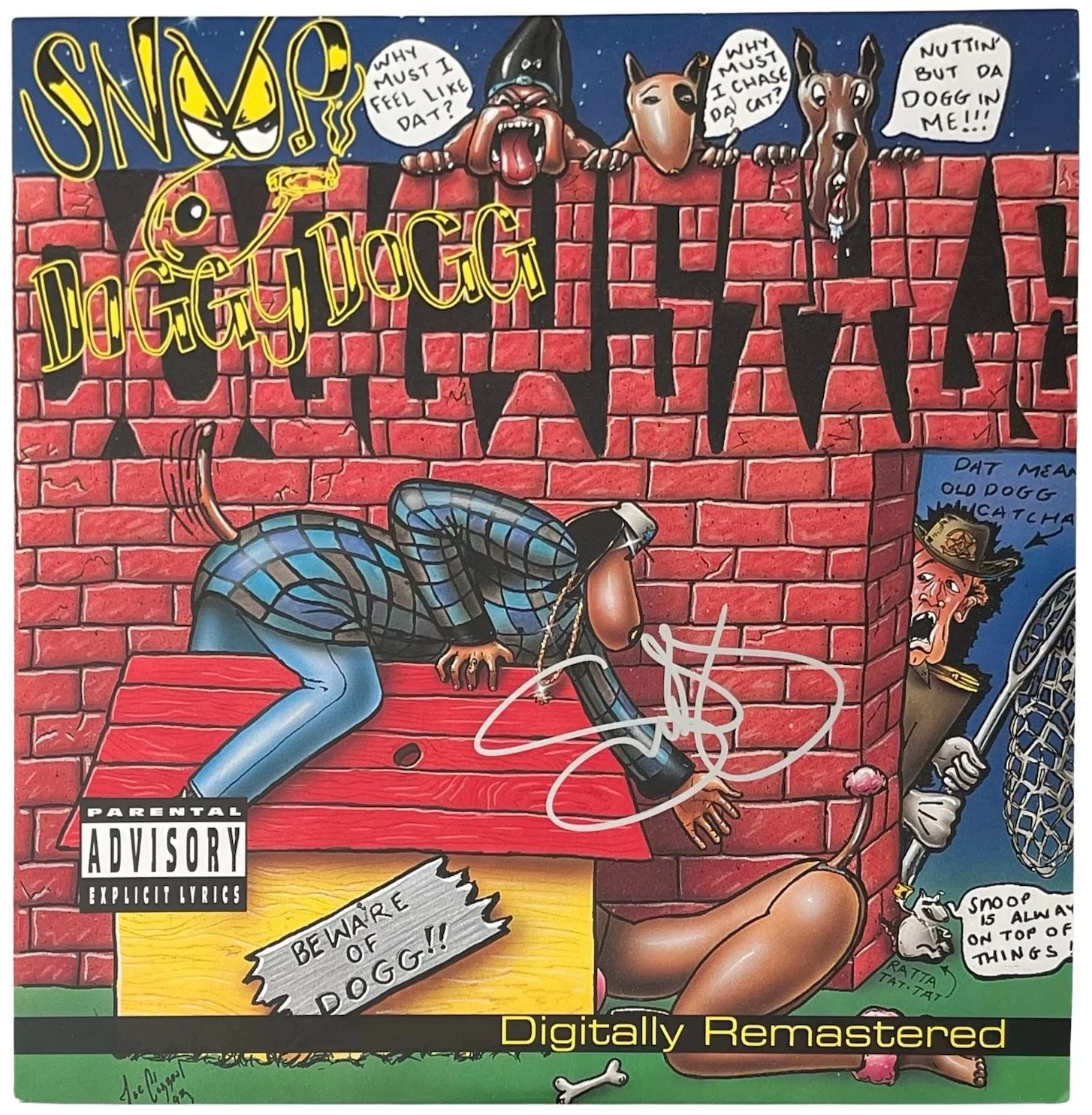Snoop Dogg Signed Doggystyle Vinyl Record JSA COA UU14970, изображение 2