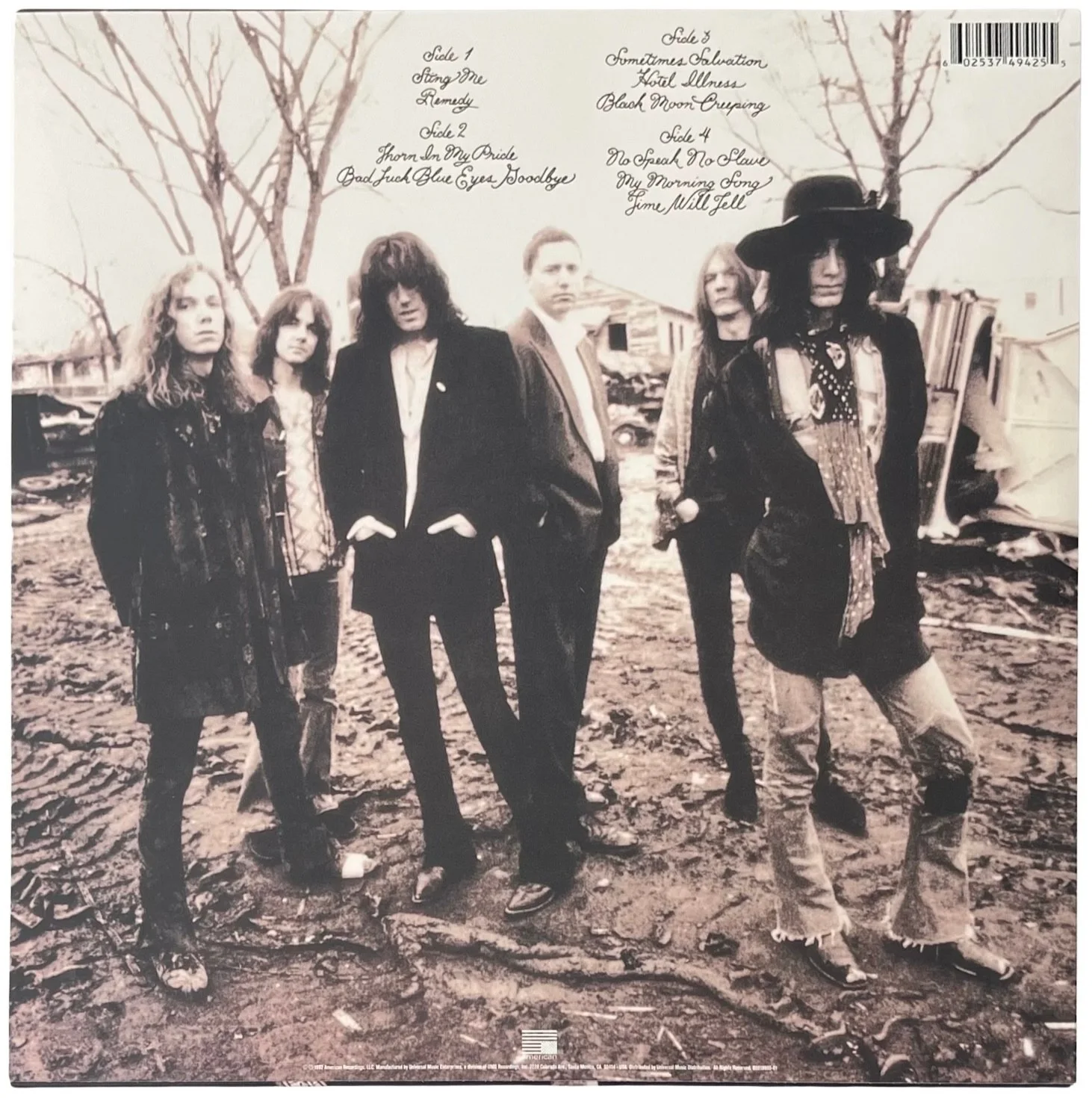 Chris & Rich Robinson Signed The Black Crowes Southern Harmony Vinyl Record PSA, image 3