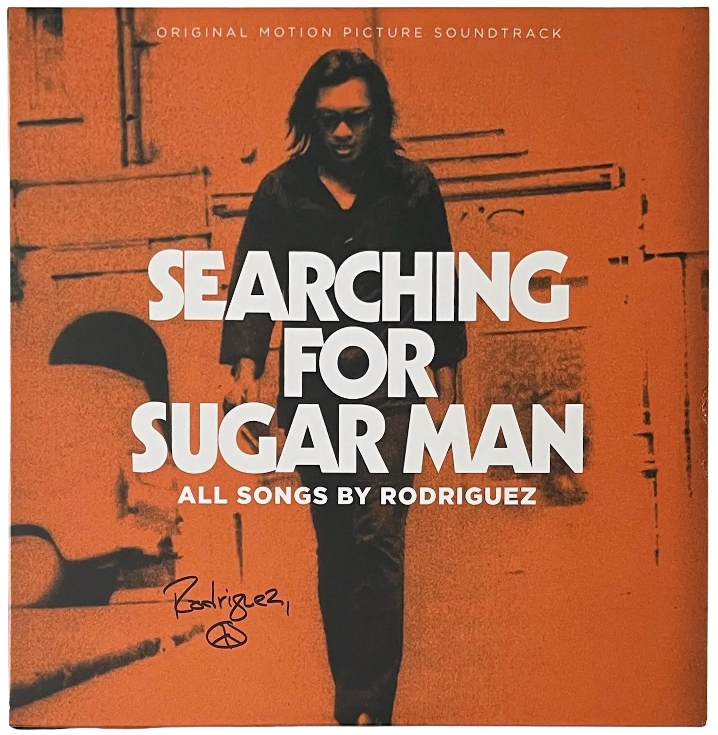 Sixto Rodriguez Signed Searching For Sugar Man Soundtrack Vinyl Record PSA COA, image 2