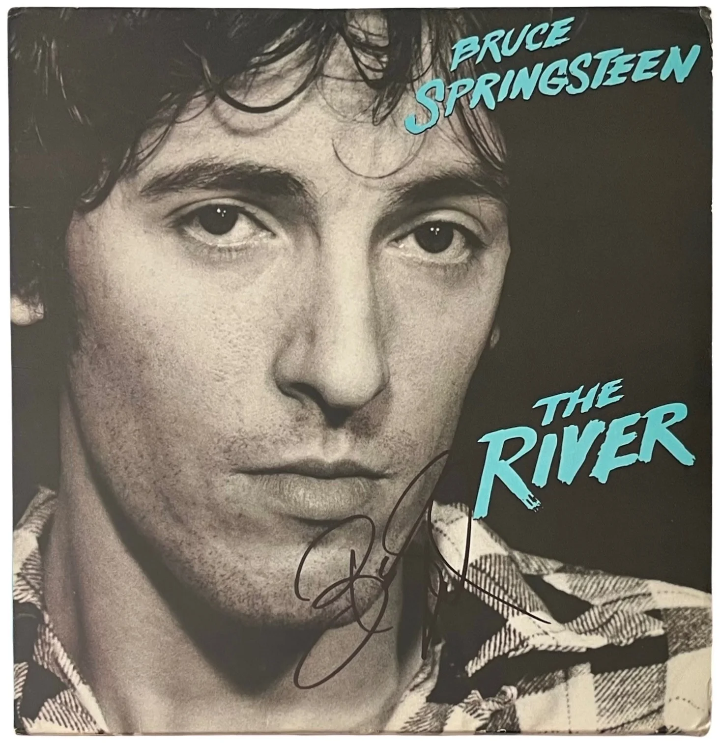 Bruce Springsteen Signed The River Vinyl Record JSA LOA BB64359, image 3