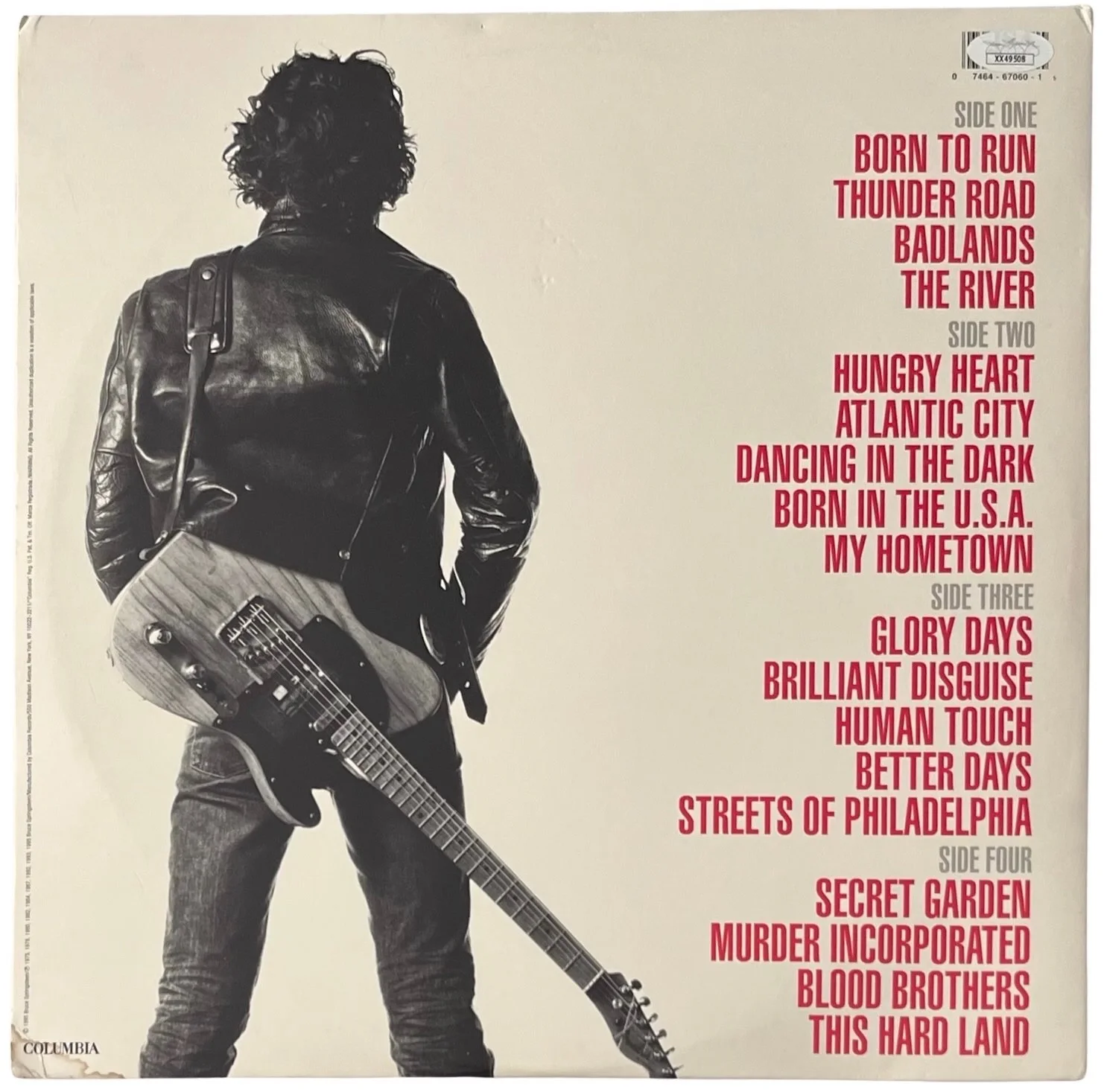 Bruce Springsteen Signed Greatest Hits Vinyl Record JSA LOA XX49508, image 4