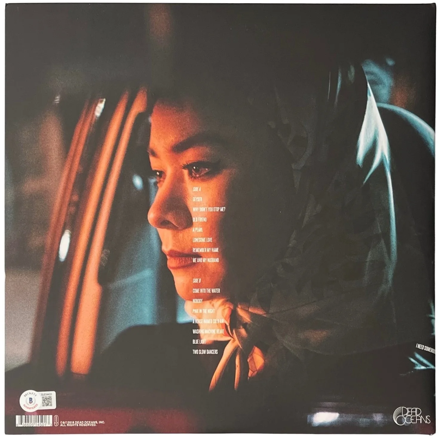 Mitski Signed Be The Cowboy Vinyl Record Beckett BJ034431, изображение 2