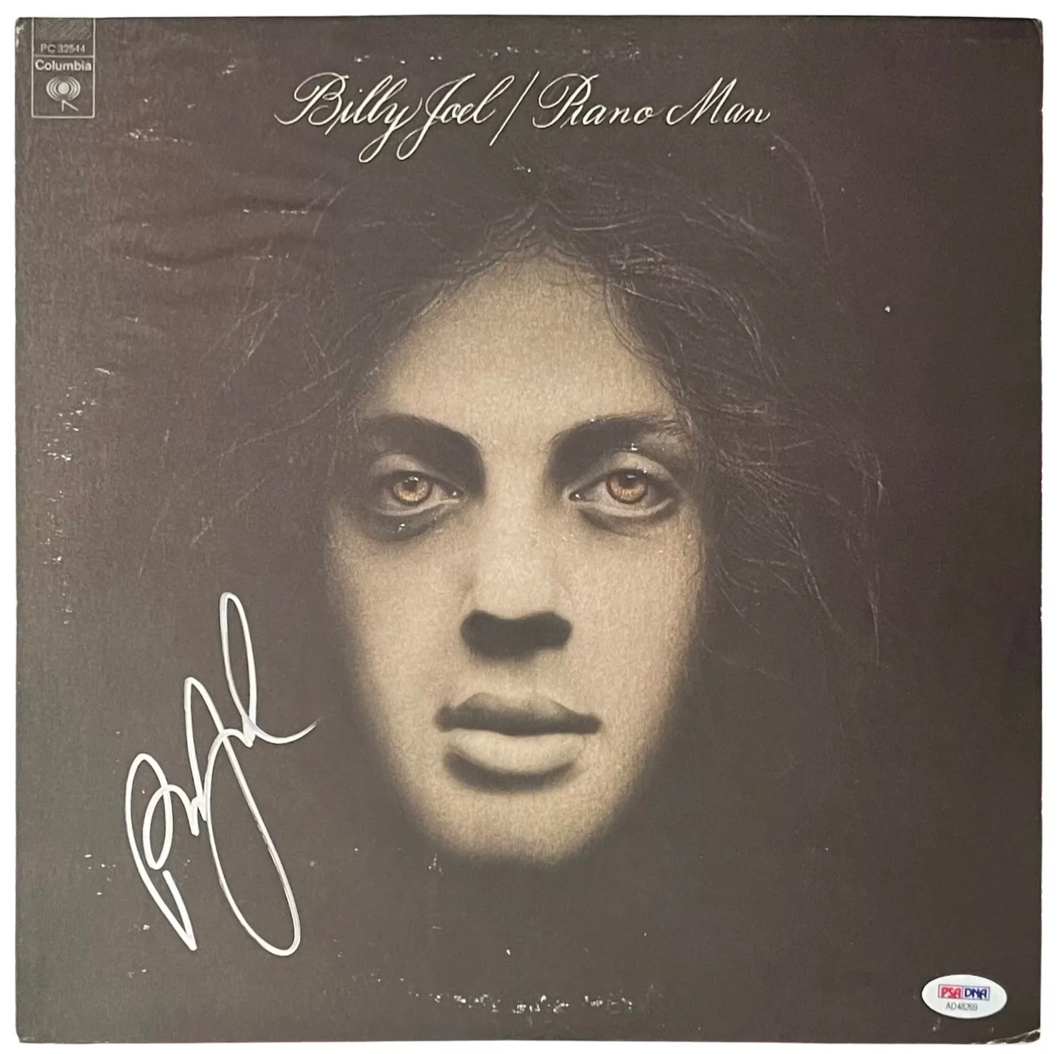 Billy Joel Signed Piano Man Vinyl Record PSA COA AD48269, image 2