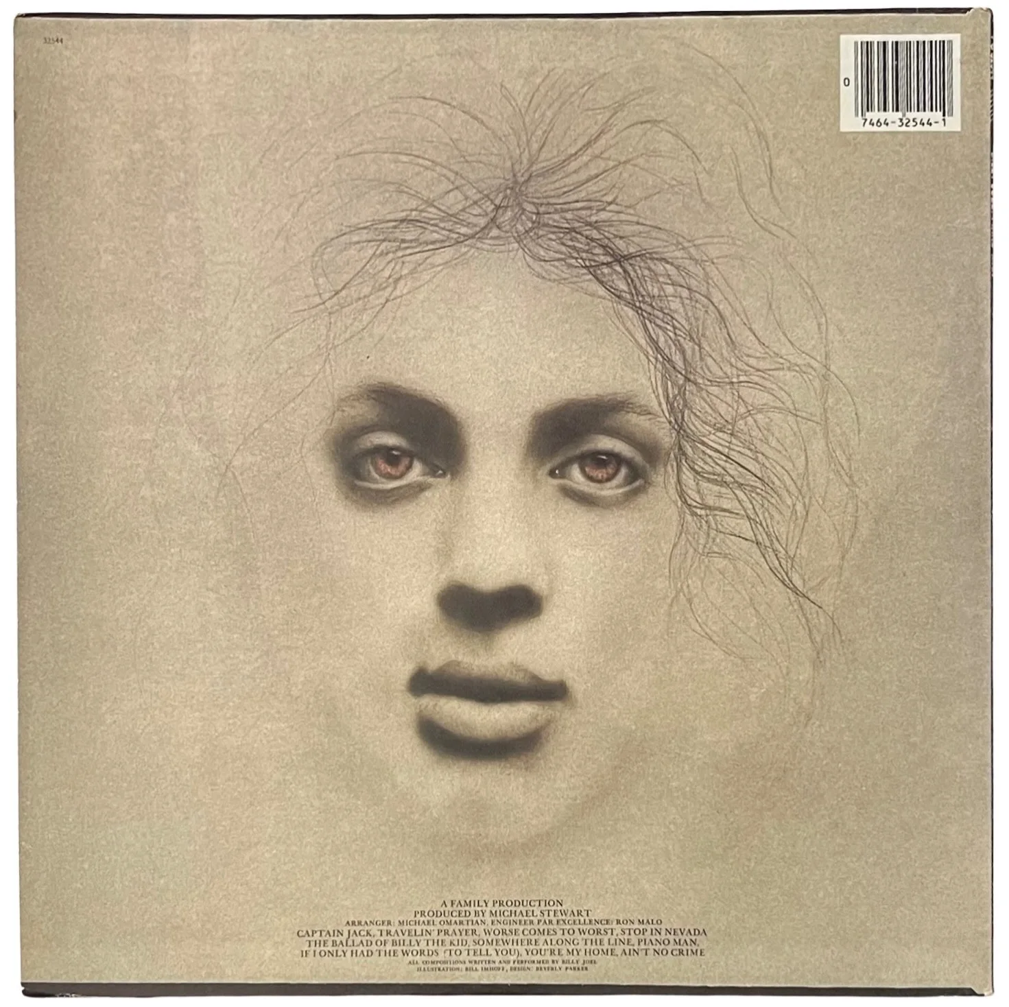 Billy Joel Signed Piano Man Vinyl Record PSA COA AD48269, image 3