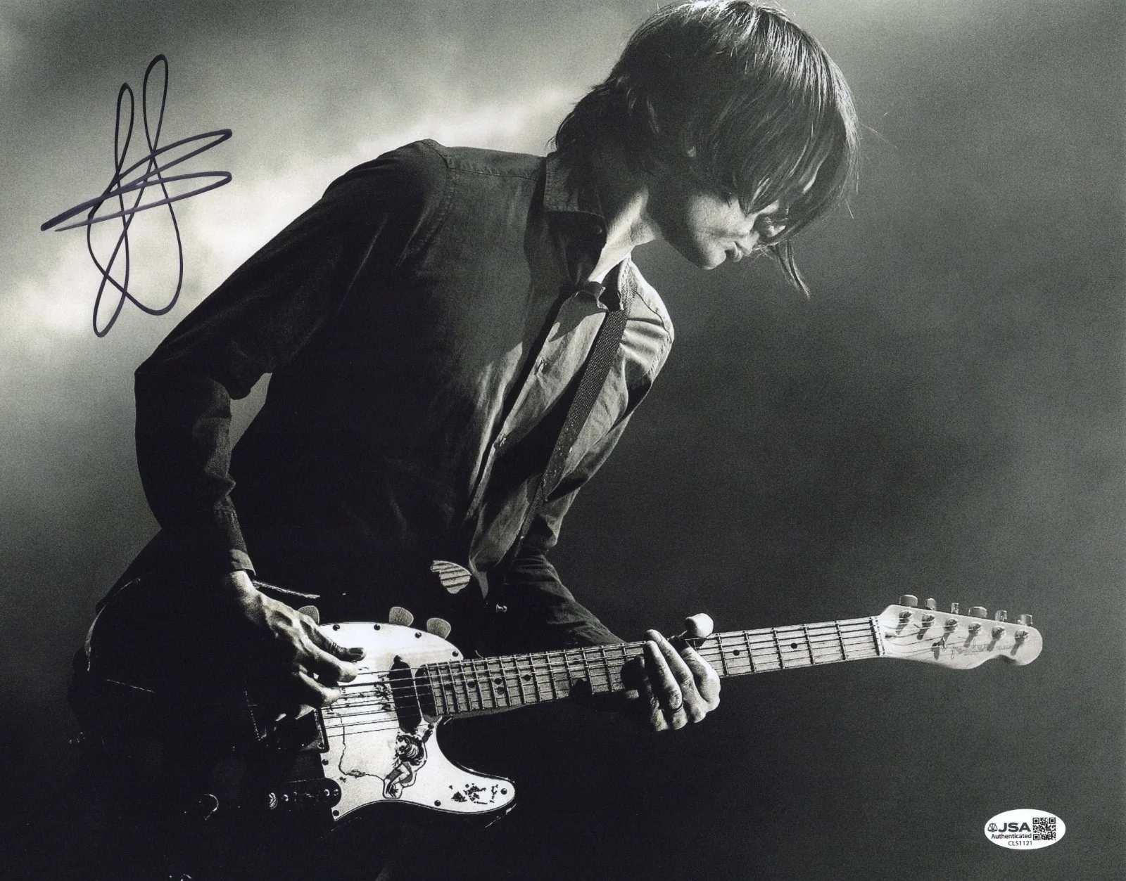 Jonny Greenwood Radiohead Signed 11x14 Photo JSA COA CL51121, изображение 2