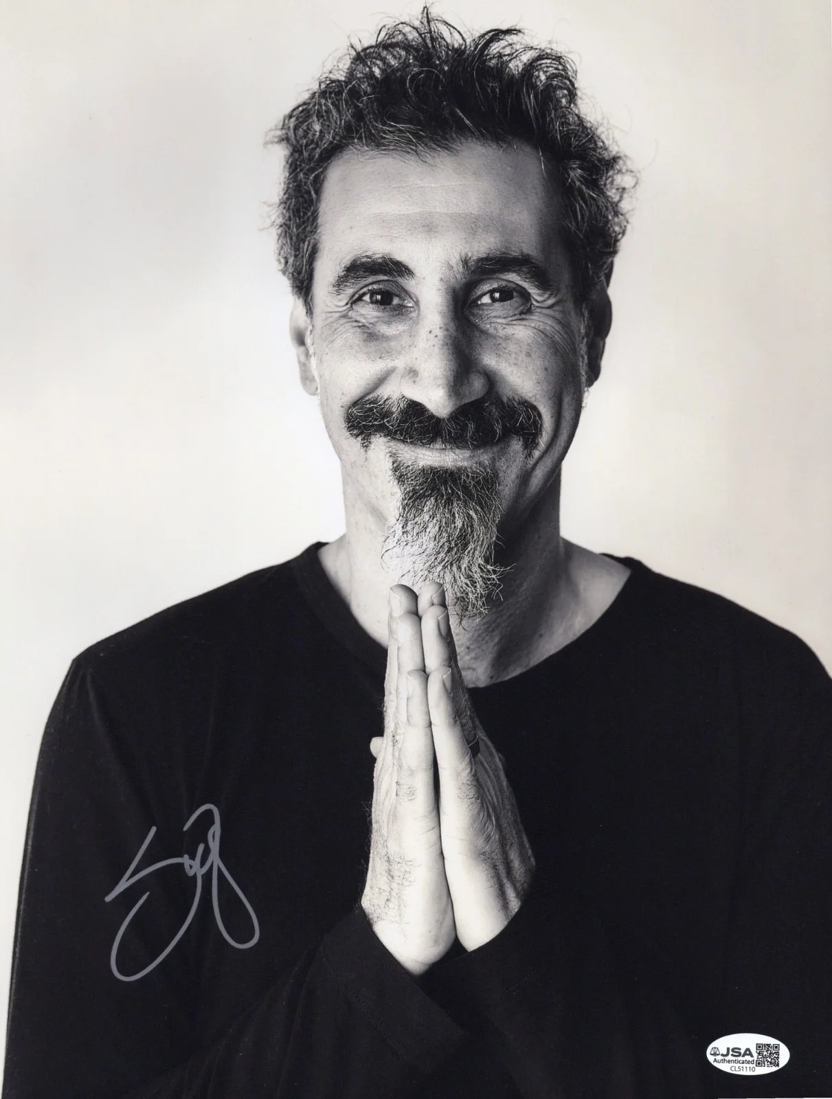 Serj Tankian System Of A Down Signed 11x14 Photo JSA COA CL51110, изображение 2