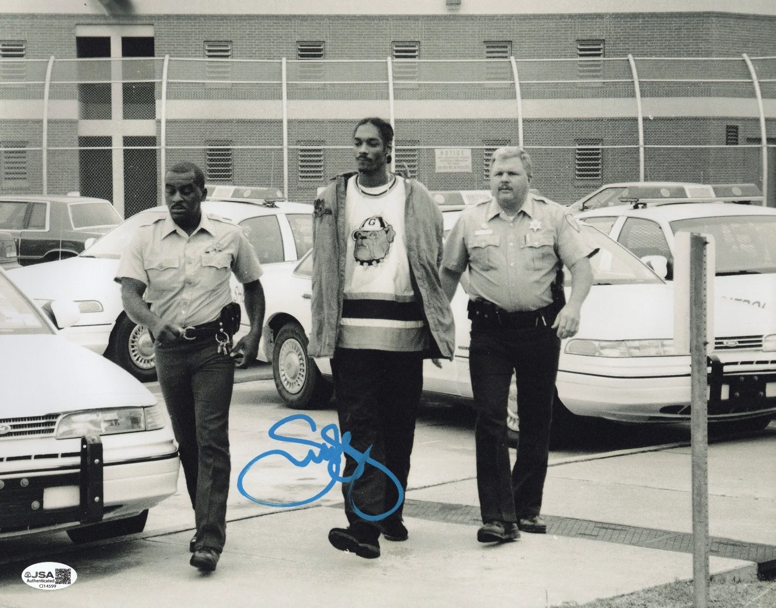 Snoop Dogg Signed 11x14 Photo ('Possession Of Marijuana Arrest' - 1995) JSA COA, изображение 2