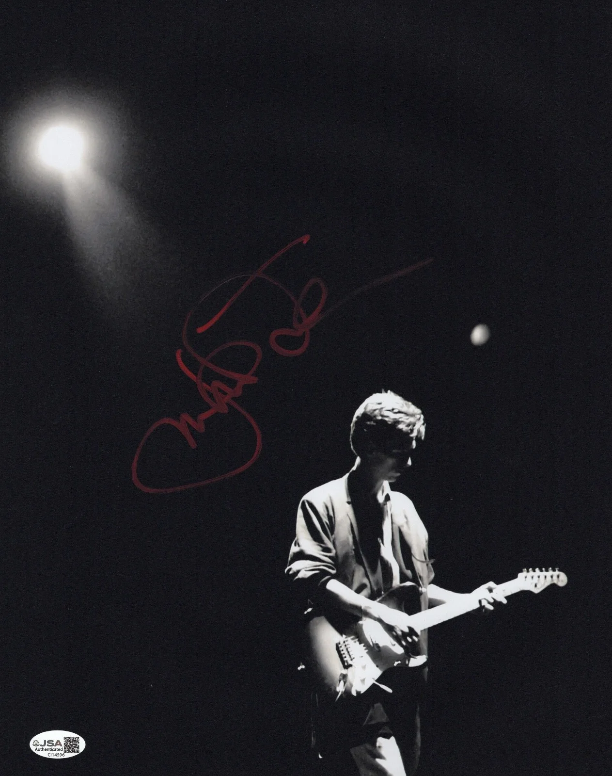 Johnny Marr The Smiths Signed 11x14 Photo ('The Queen Is Dead' Tour - 1986) JSA, изображение 2