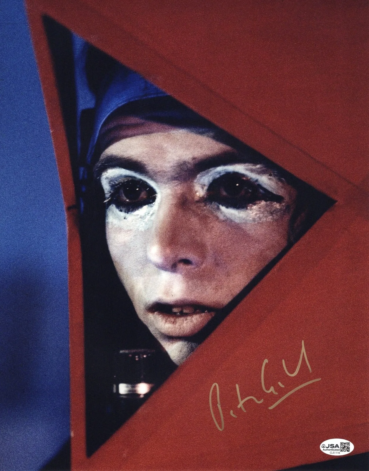 Peter Gabriel Genesis Signed 11x14 Photo JSA COA CL51116, image 2