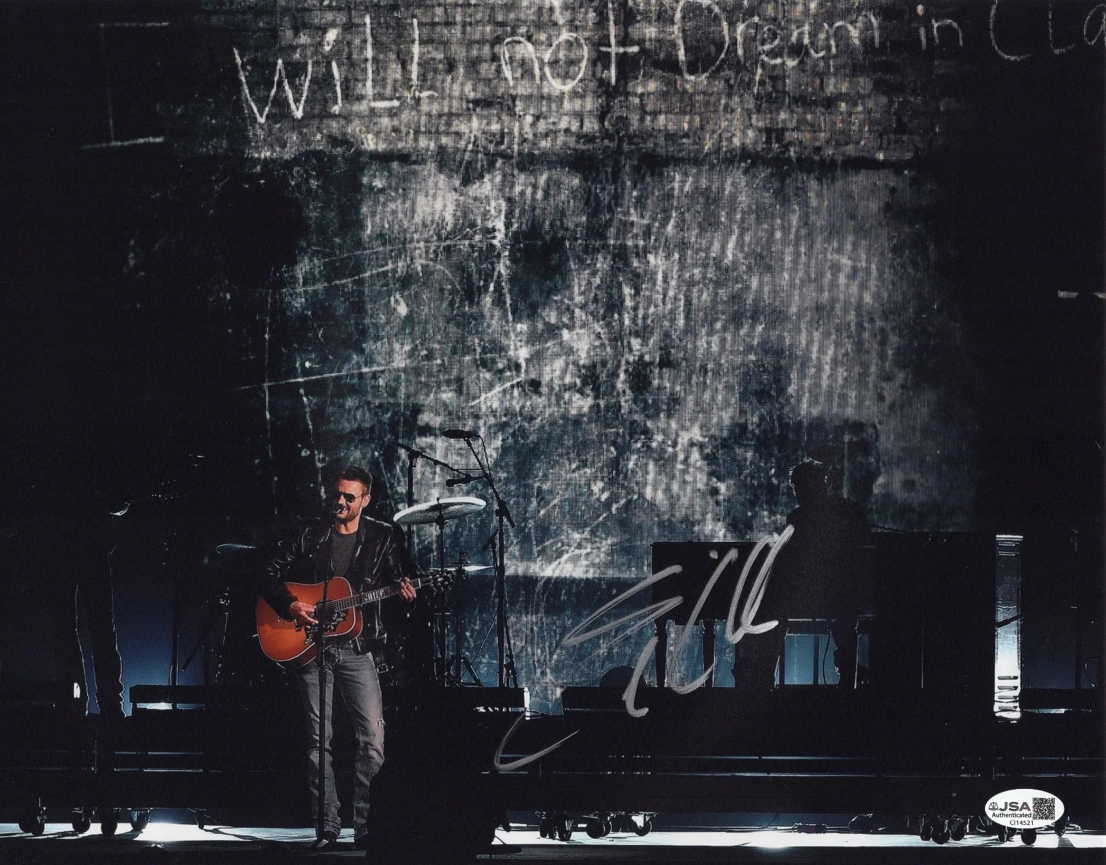 Eric Church Signed 11x14 Photo (49th CMA Awards - Nashville - 11/4/2015) JSA COA, изображение 2