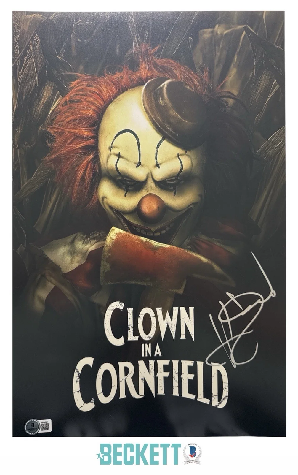 Kevin Durand — Kevin Durand Signed 11x17 Clown In A Cornfield Arthur Hill Photo Poster Beckett