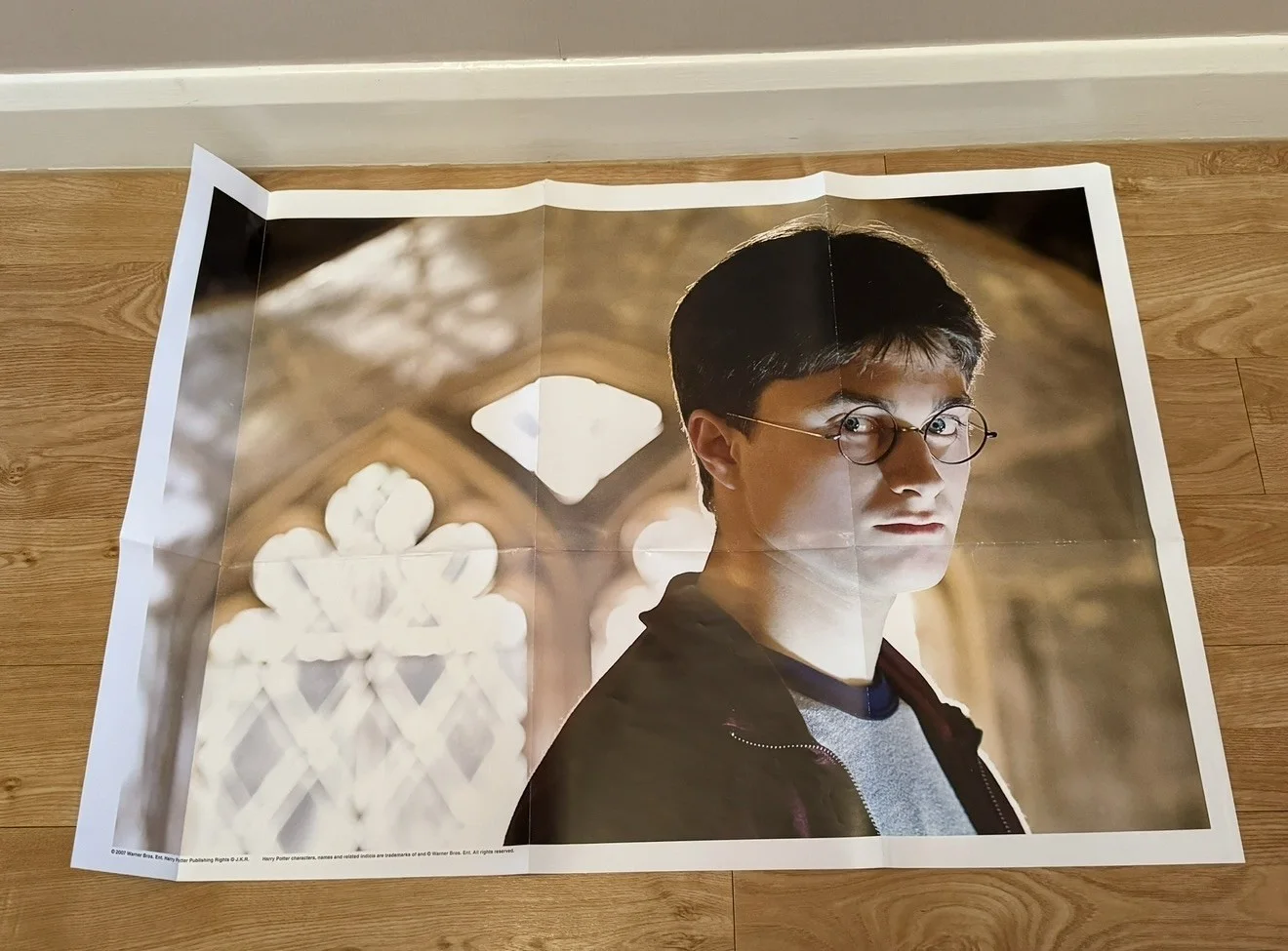 Harry Potter Authentic Warner Brothers Movie Poster 2007, image 3
