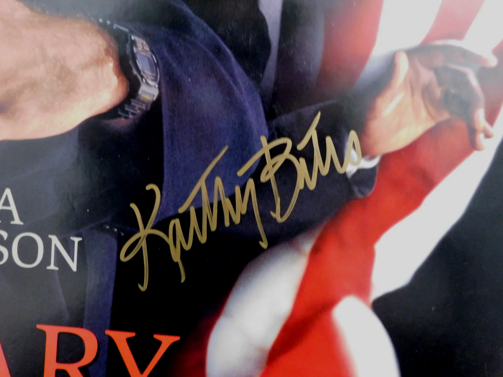 Primary Colors 1998 Film 39.5x 26.5 mounted Poster 5 Signed: John Travolta BRC, изображение 3