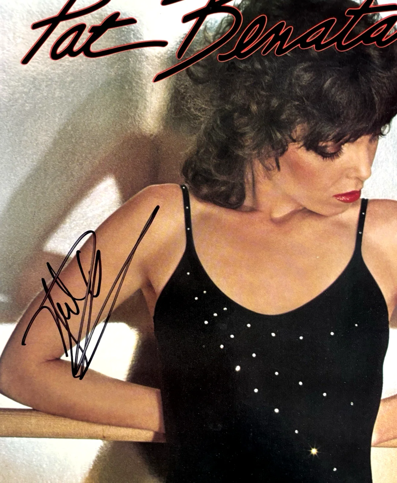 NEIL GERALDO Signed PAT BENATAR Crimes Of Passion LP Vinyl Album PSA DNA COA, изображение 3