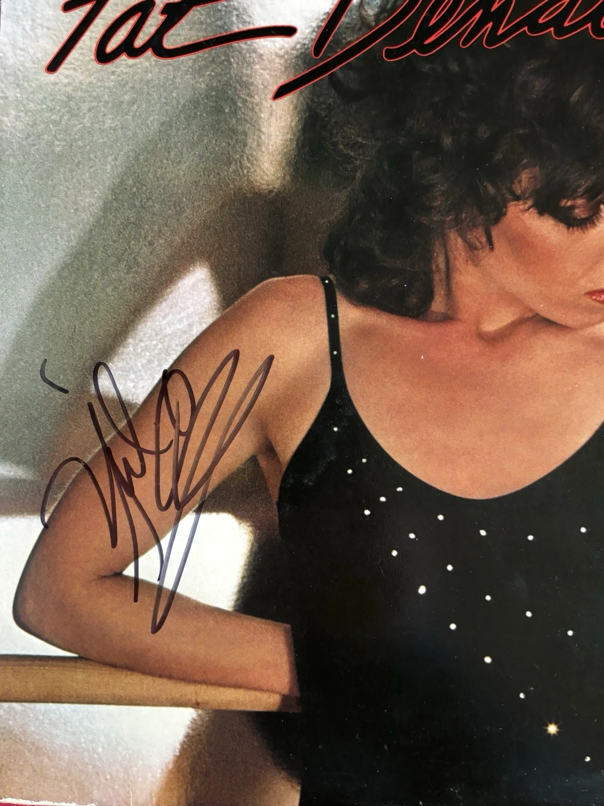 NEIL GERALDO Signed PAT BENATAR Crimes Of Passion LP Vinyl Album PSA DNA COA, изображение 3