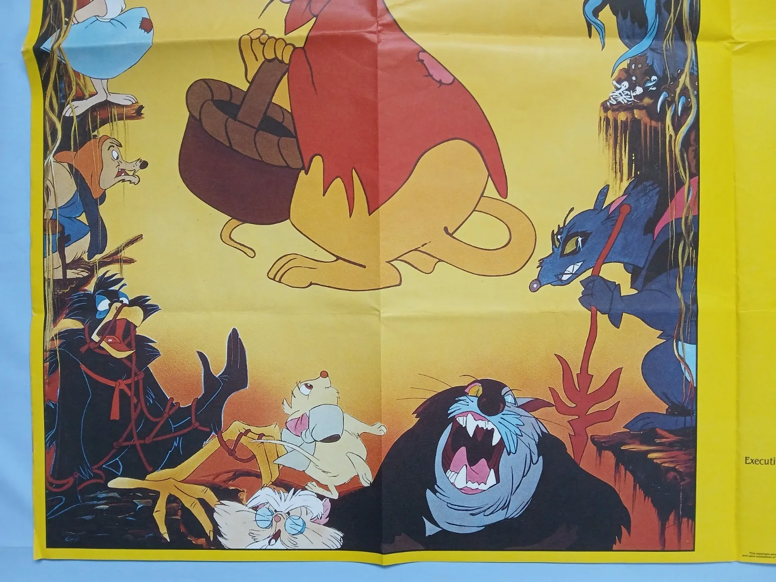 THE SECRET OF NIMH (1982) original UK quad poster - Don Bluth animation, изображение 4
