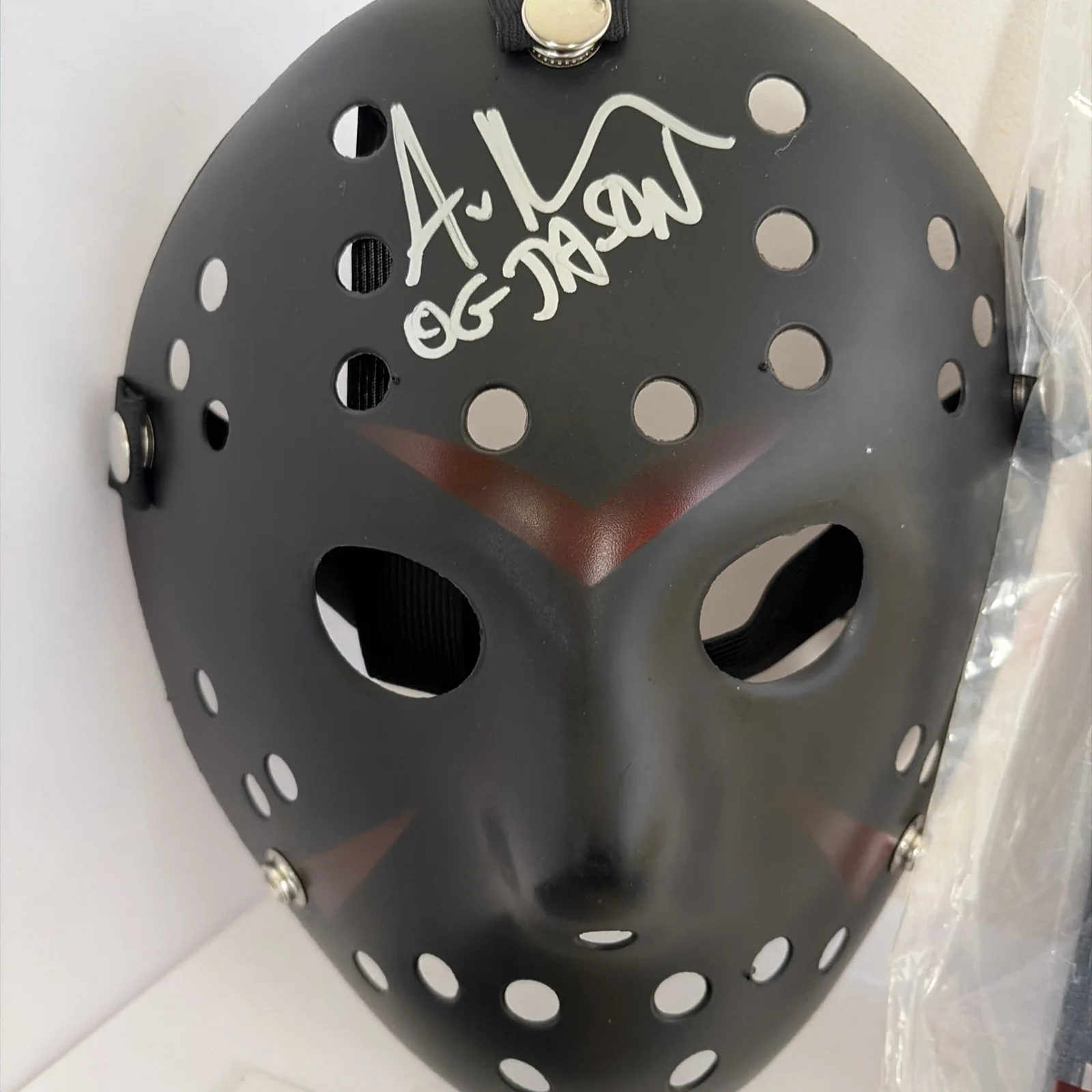 Friday The 13th Autographed Lot Jason Voorhees Signed Masks Photos Script COA, image 4