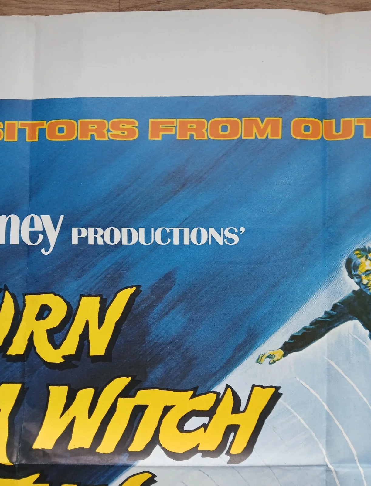 RETURN FROM WITCH MOUNTAIN (1978) orig quad poster -Bette Davis, Christopher Lee, image 3